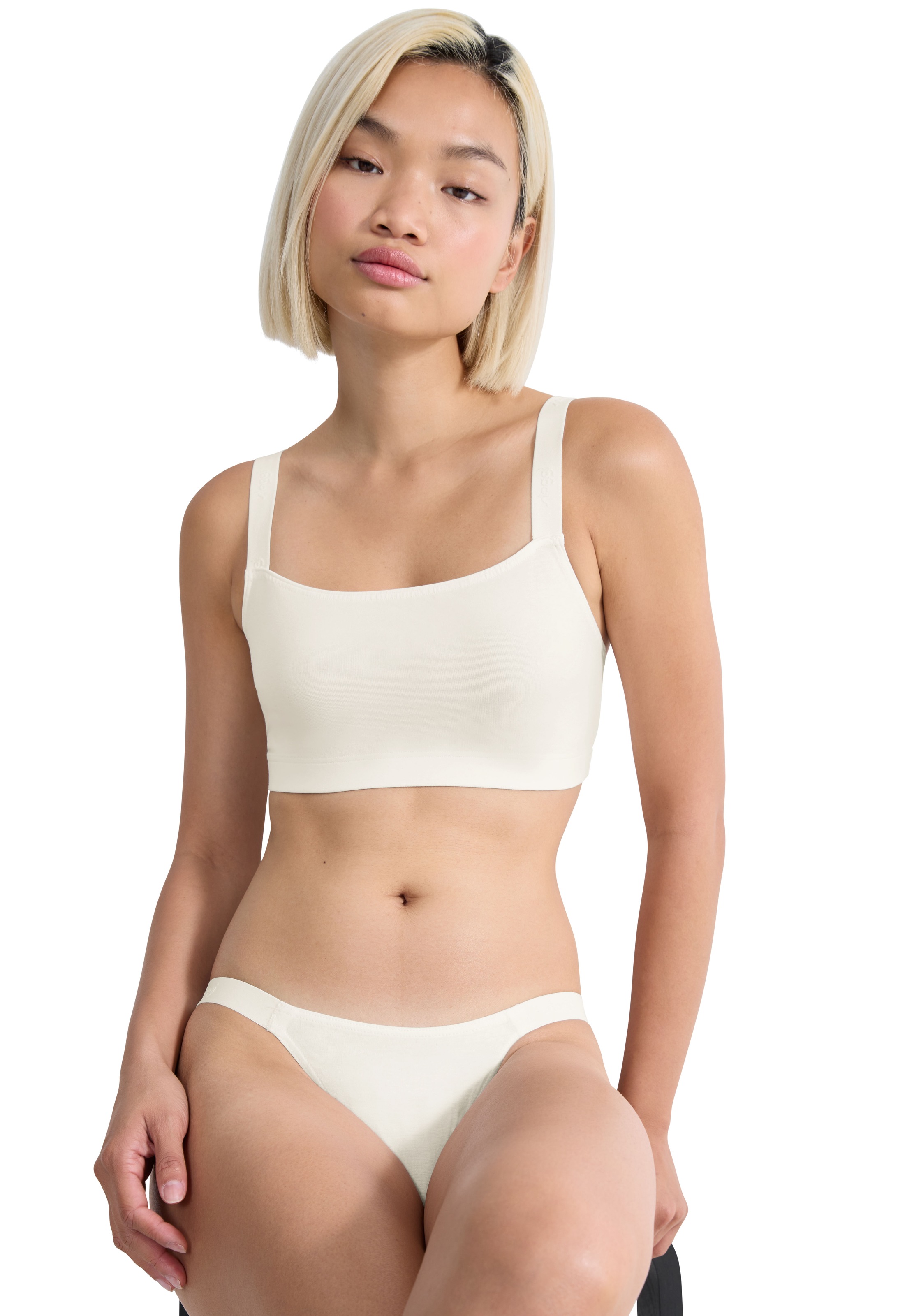 Thumbnail - sloggi Bustier "GO Casual" 1 tlg., weiche und atmungsaktive Baumwollqualität