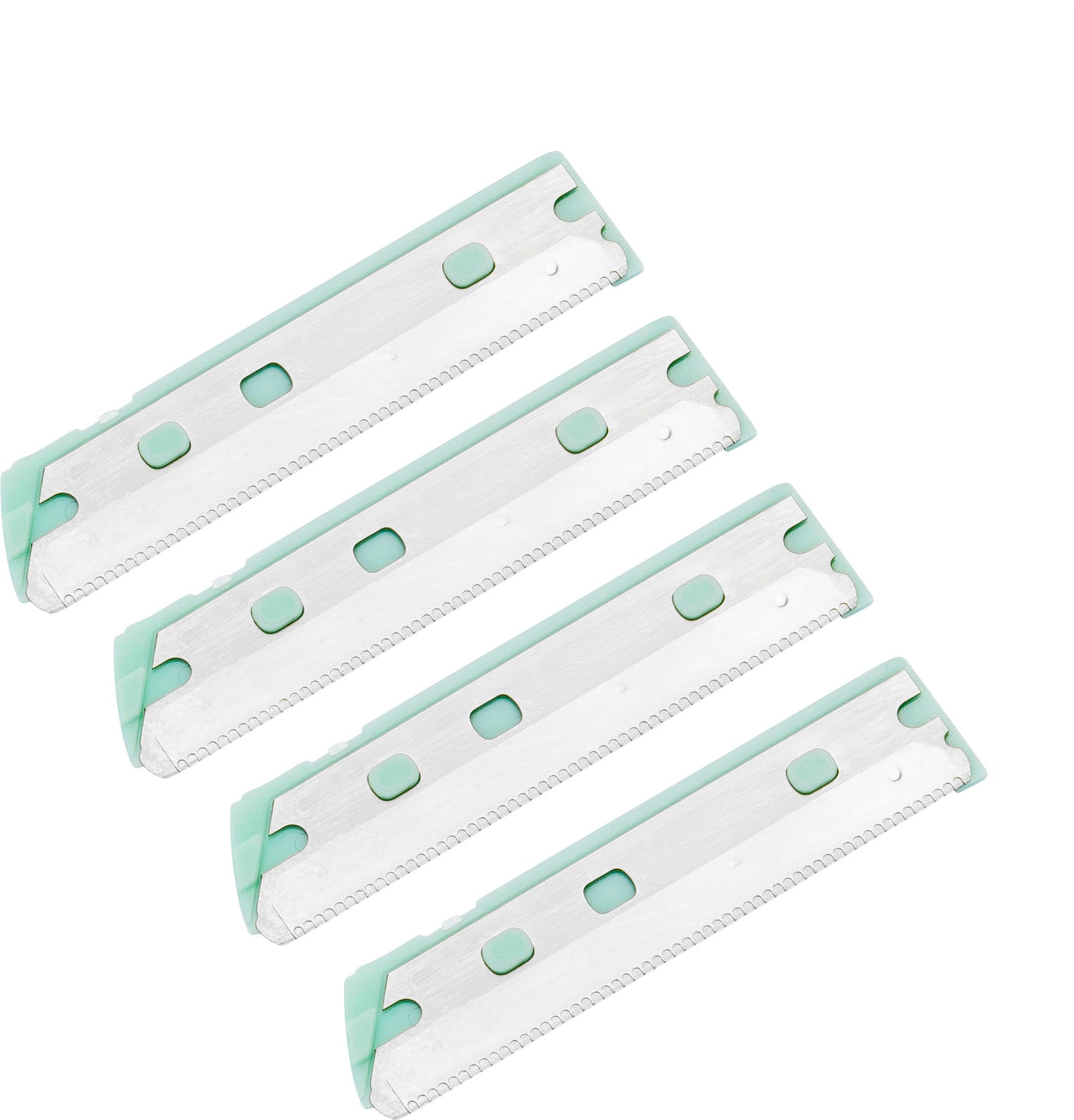Zwilling Rasierklingen »Zwilling Ersatzklingen«, rostfreier Edelstahl, präzise und sicher, 4 Ersatzklingen.