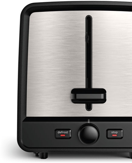 BOSCH Toaster »TAT5P420DE DesignLine«, 2 kurze Schlitze, 970 W