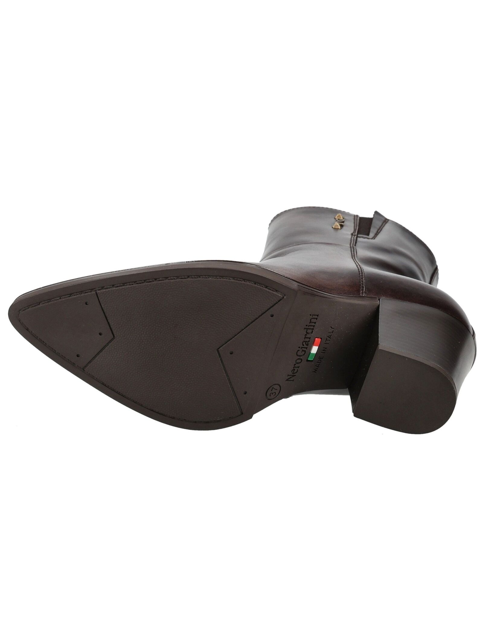 Nero Giardini High-Heel-Stiefelette »Nero Giardini Stiefelette Leder«