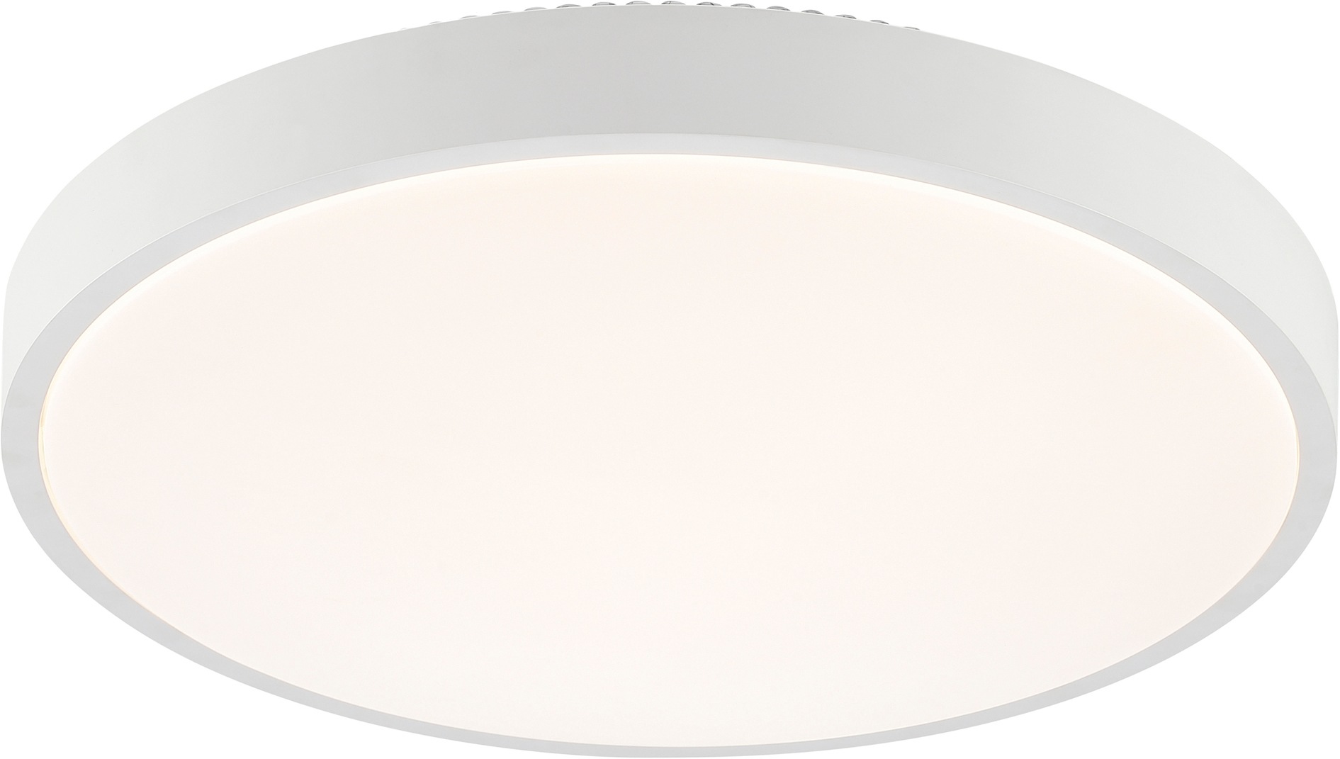 Brilliant LED Deckenleuchte »Solistra« LED-Modul 1 Stk. Warmweiß Ø 45 cm, 2950 lm 3000 K, Backlight-Lichteffekt, 3 Lichtmodi, weiß