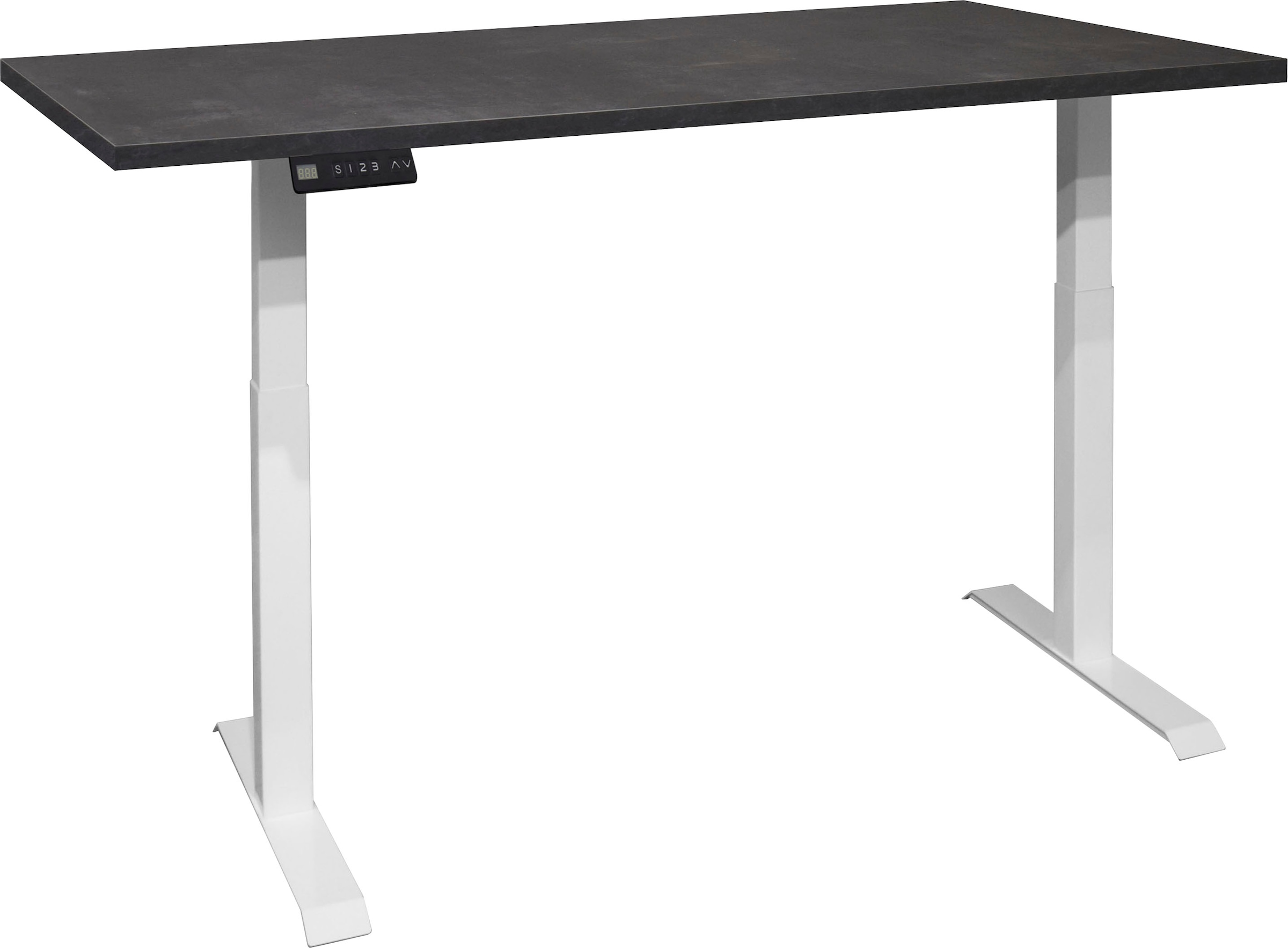 Mäusbacher Schreibtisch "Big System Office", Breite 160 cm, elektrisch höhenverstellbar