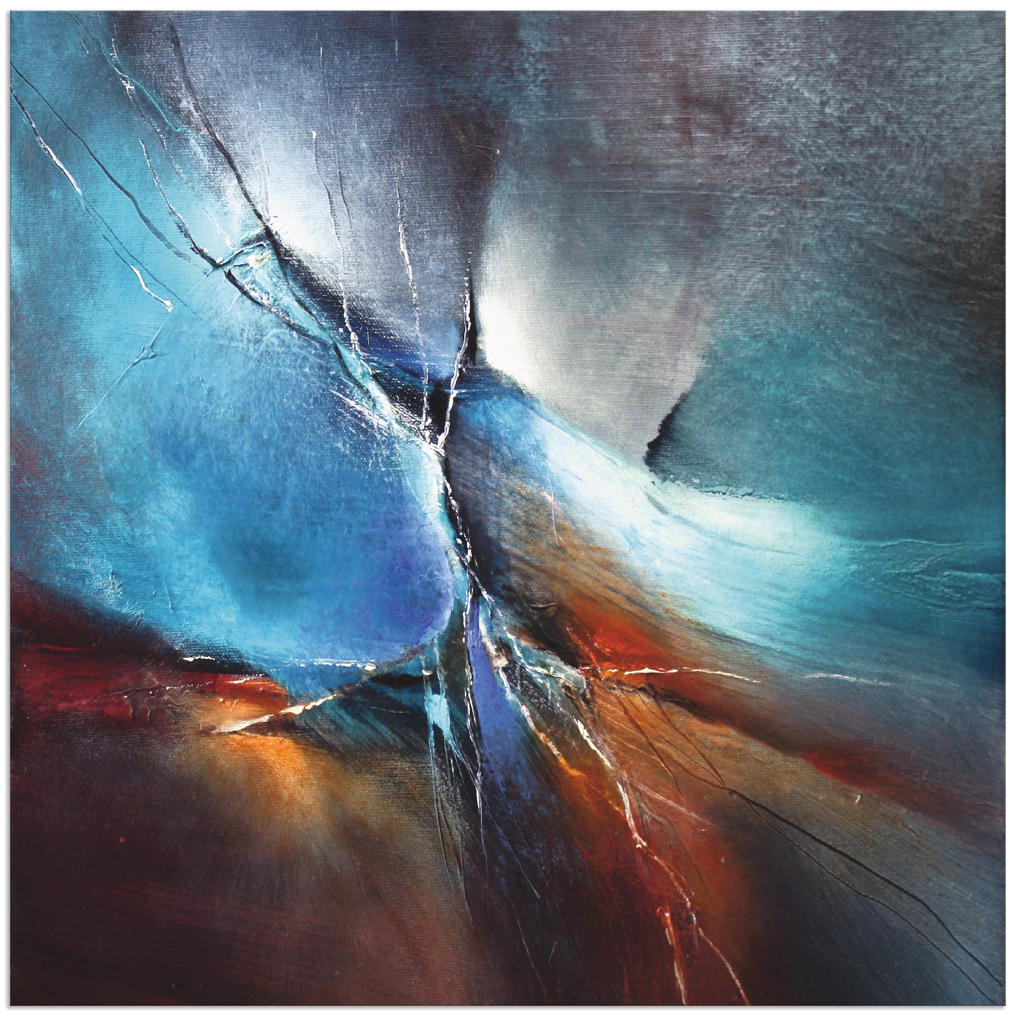 Artland Wandbild "Frühling im Eistobel" Muster 1 Stk. tlg. als Alubild, Lei günstig online kaufen