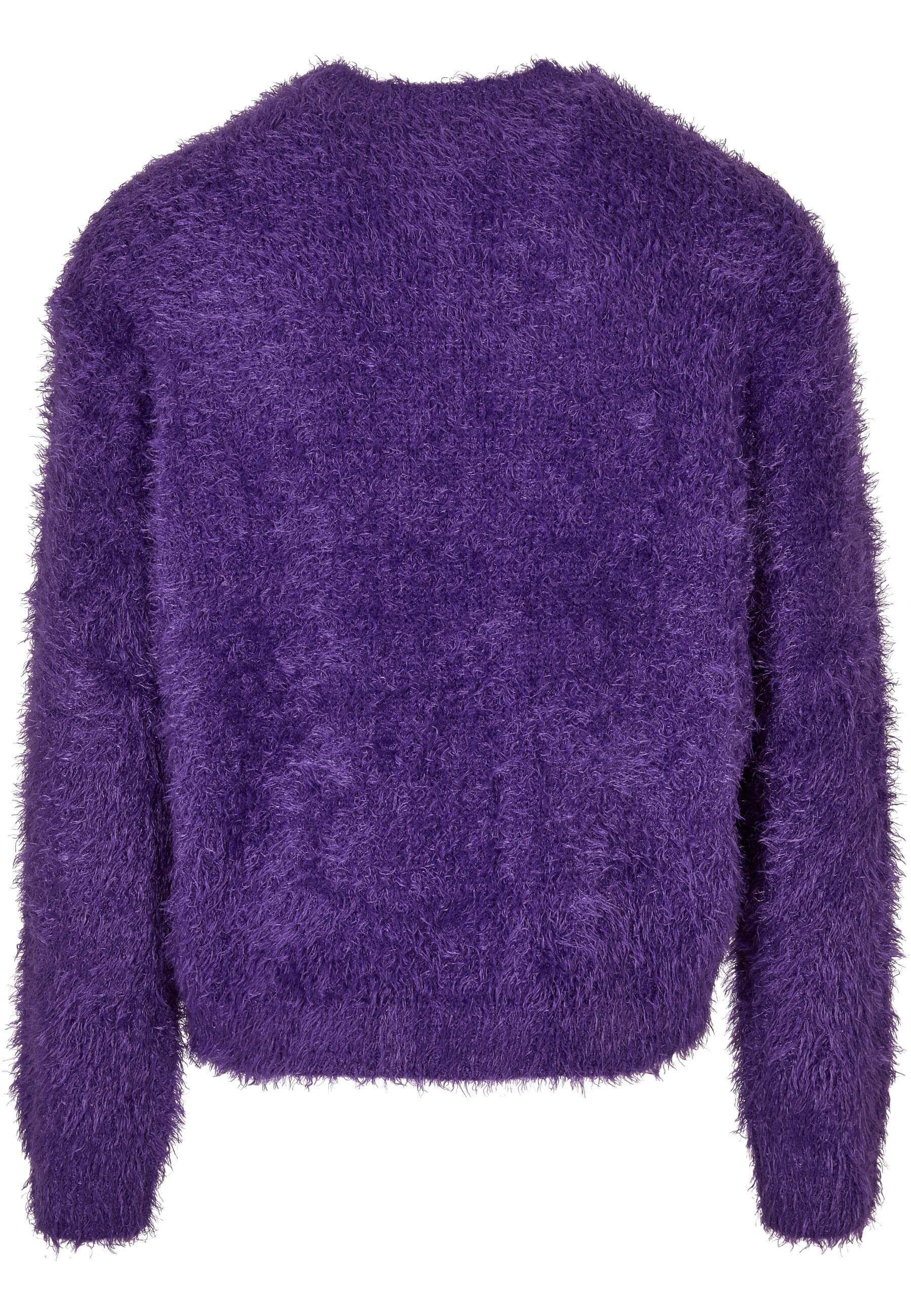 URBAN CLASSICS Rundhalspullover »Urban Classics Herren Feather Sweater«, (1 tlg.)
