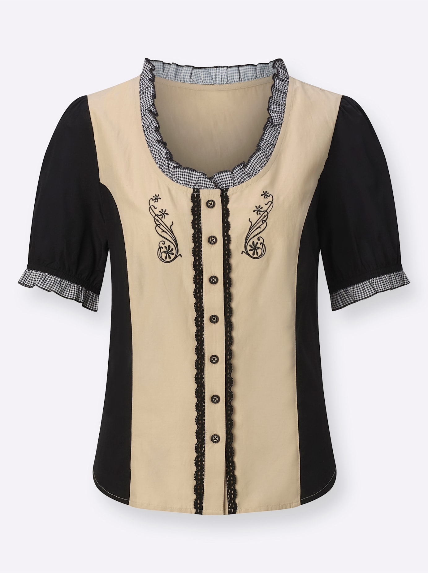 Classic Basics Trachtenbluse