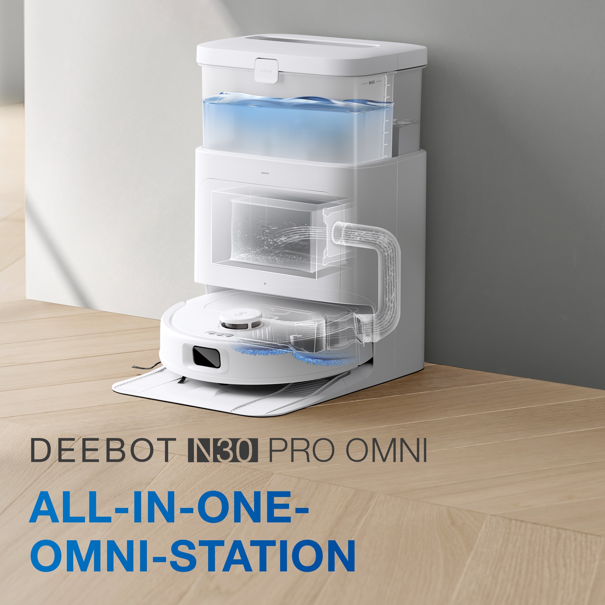 ECOVACS Wischroboter »ECOVACS DEEBOT N30 PRO OMNI«