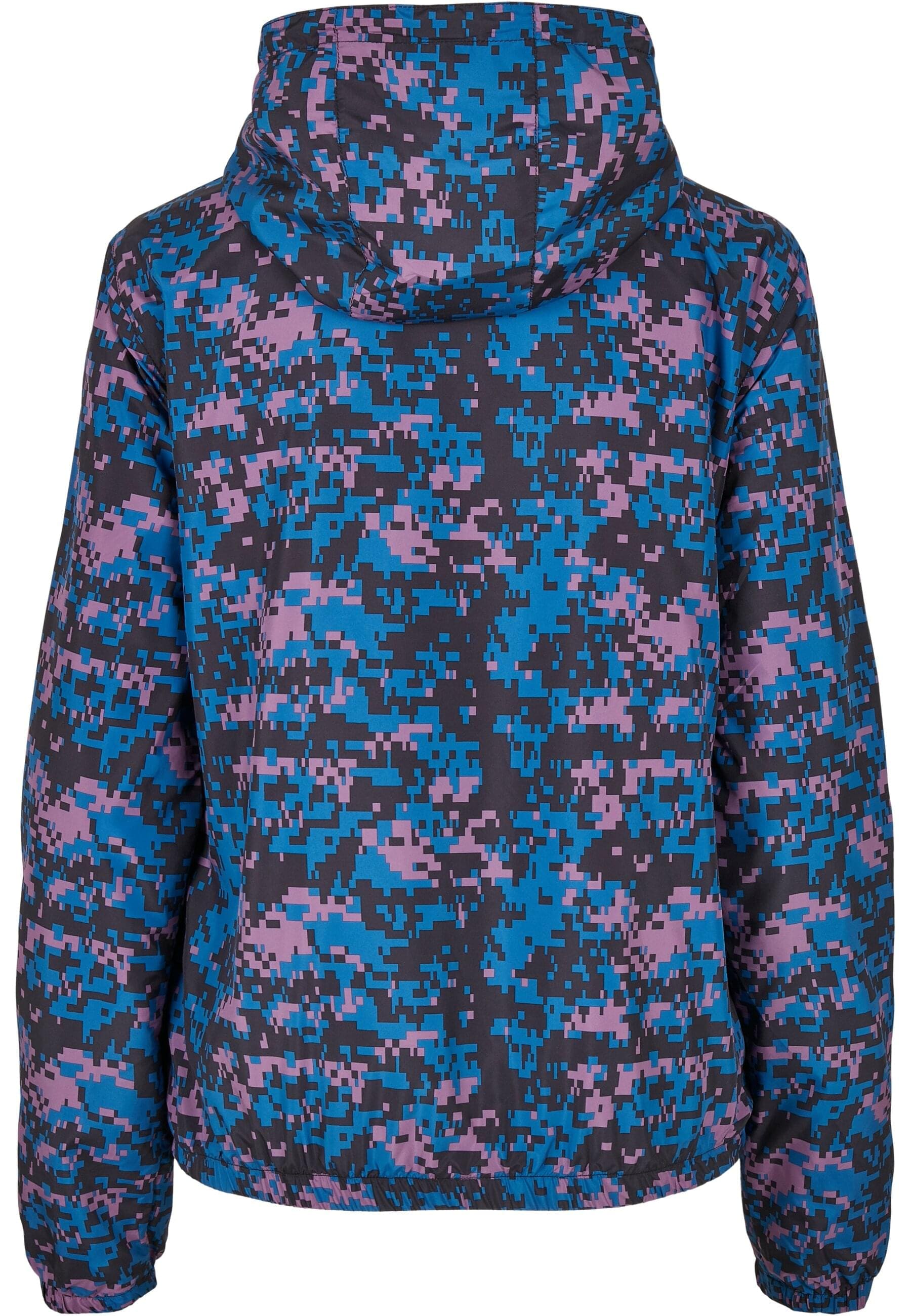 URBAN CLASSICS Windbreaker »Urban Classics Damen Ladies Camo Pull Over Jacket«, (1 St.), mit Kapuze