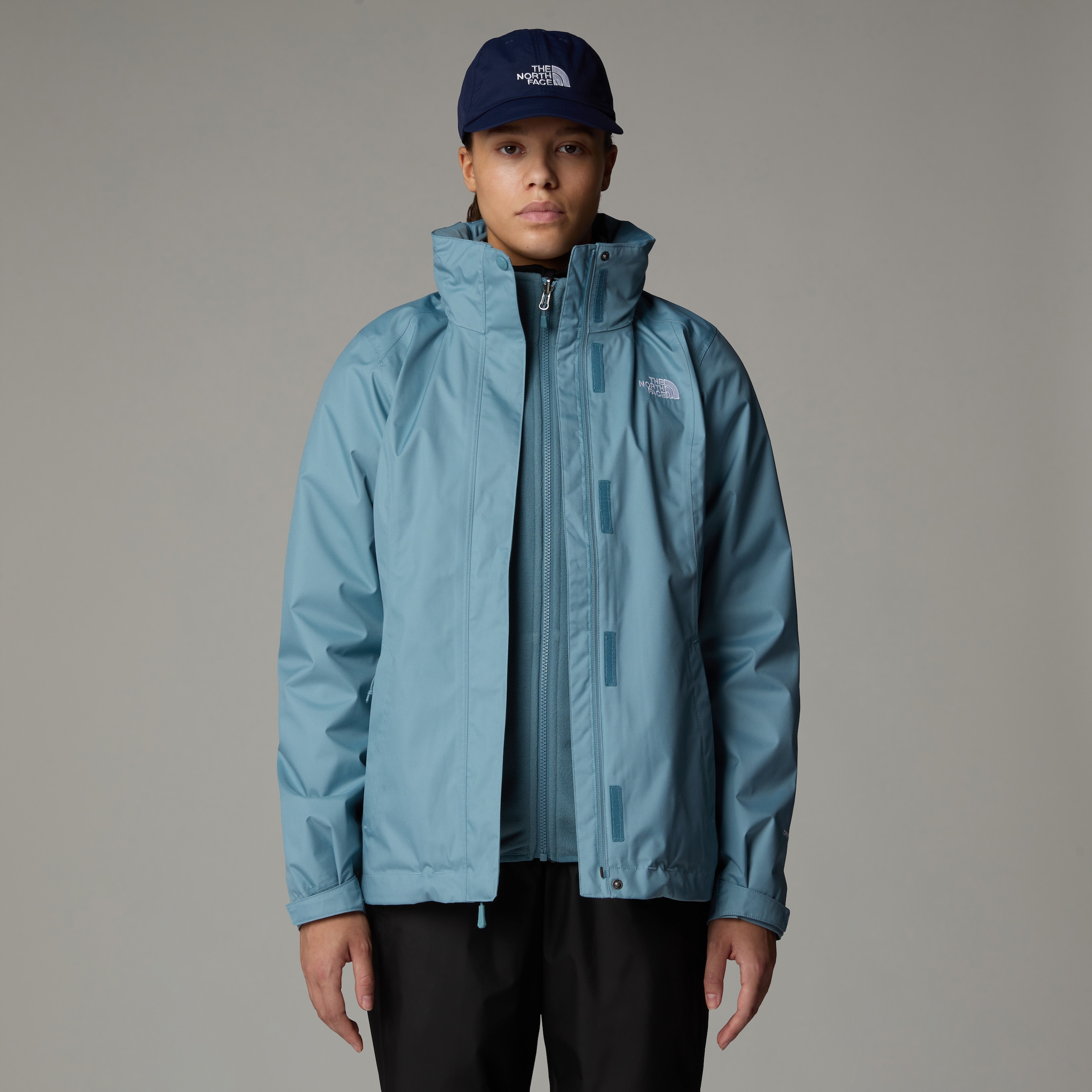 The North Face Funktionsparka »W EVOLVE II TRICLIMATE JACKET - EU«, (1 St.), Winterjacke mit Stehkragen