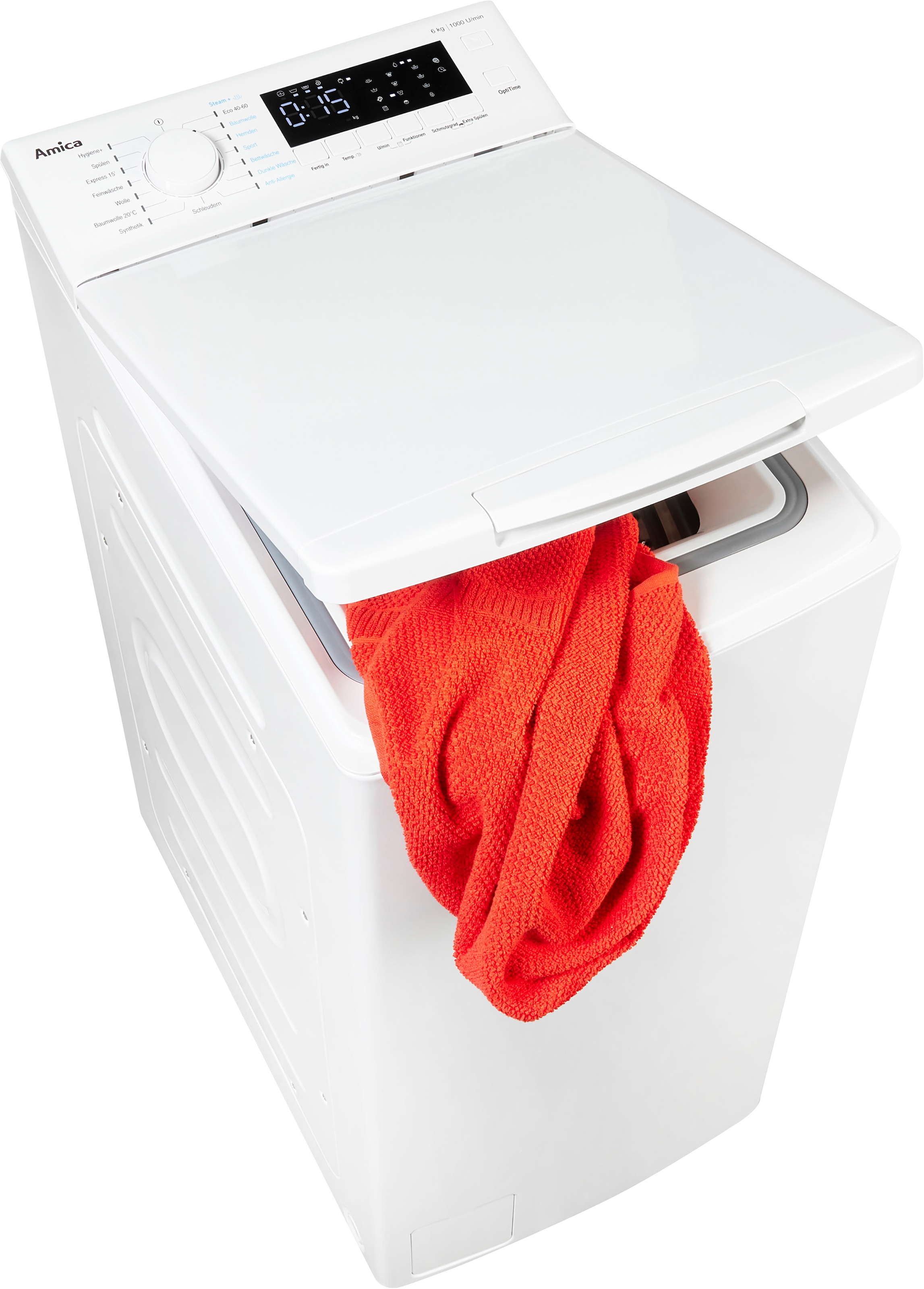 Amica Waschmaschine Toplader »WT 461 700«, WT 461 700, 6 kg, 1000 U/min auf  Raten | BAUR