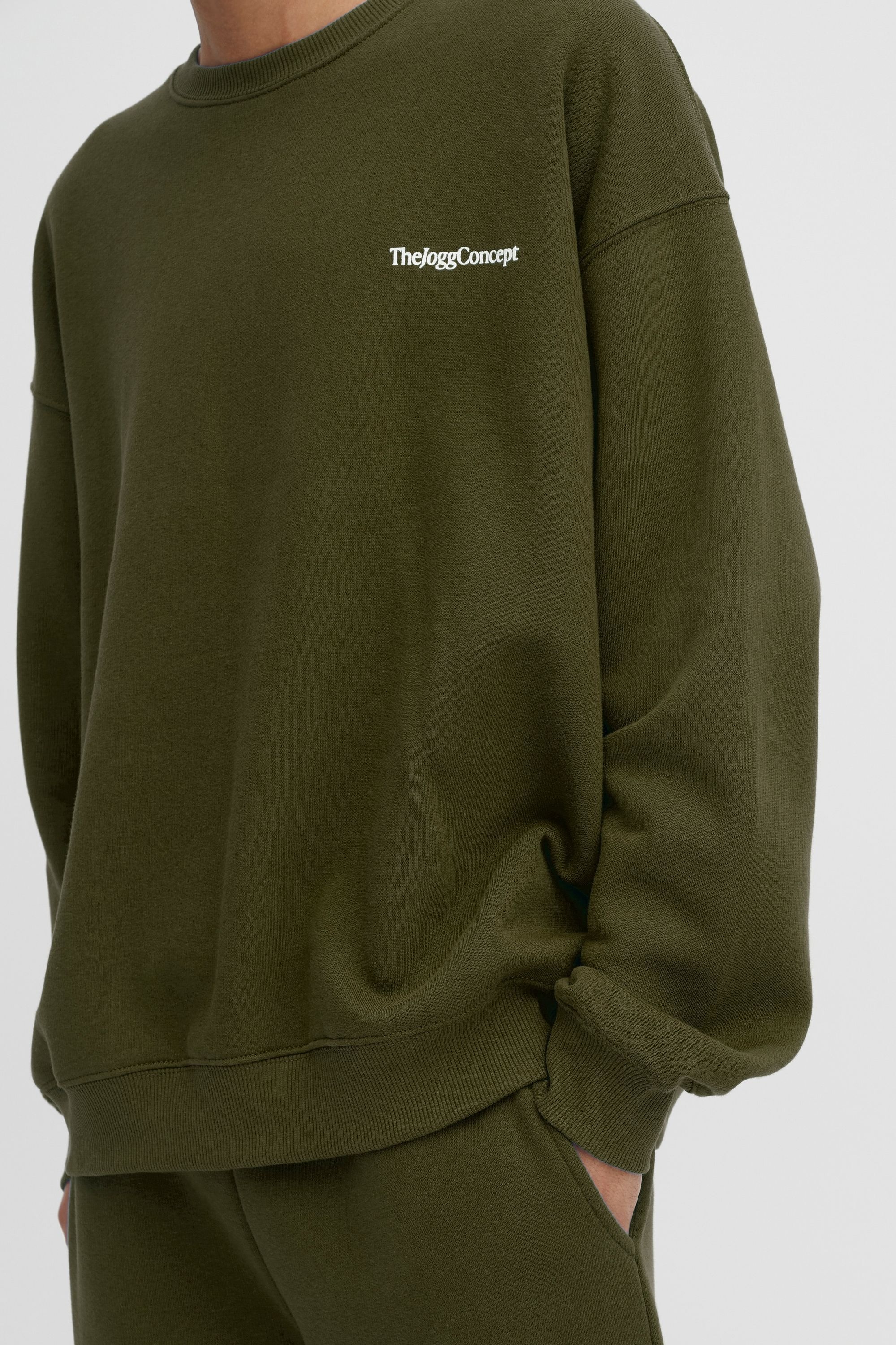 TheJoggConcept Rundhalspullover »Rundhalspullover JCMRafine«