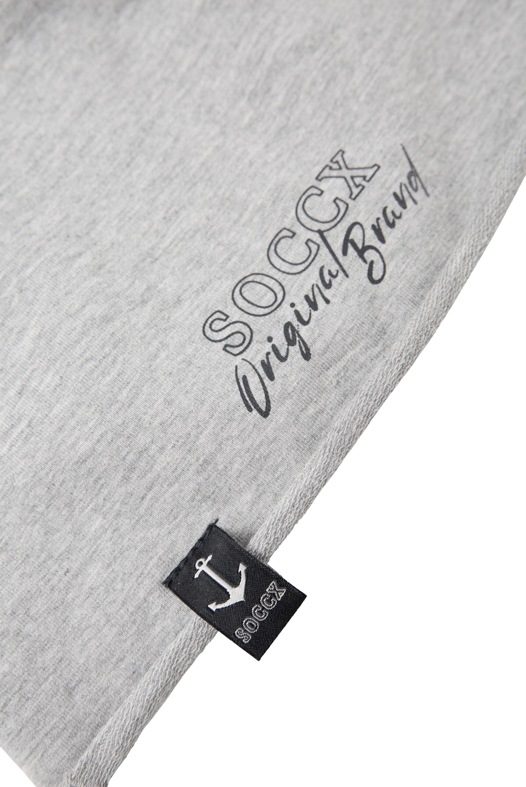 SOCCX Beanie mit Rollsaum