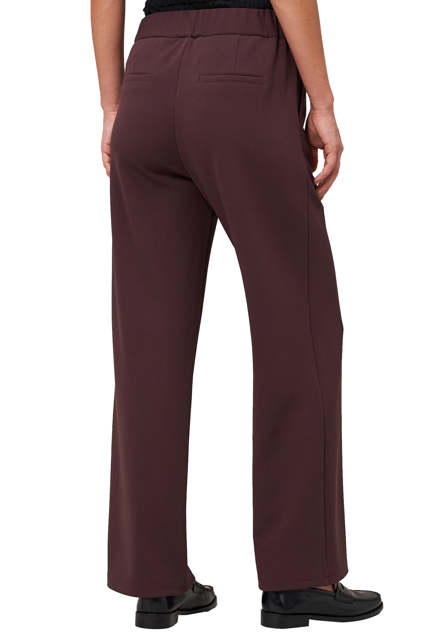 Zero Stoffhose »zero Damen Stoffhose mit elastischem Bund 30 Inch«, Plain/ohne Details