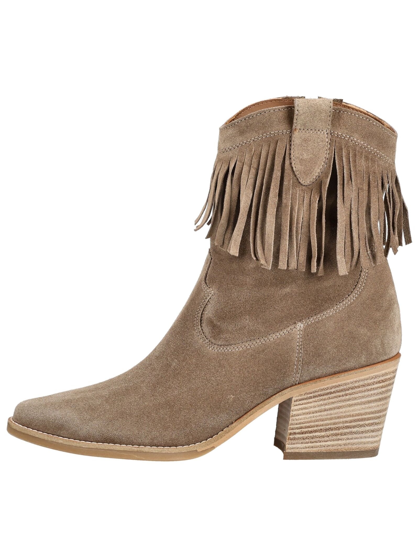 Paul Green Bikerboots »Paul Green Stiefelette Veloursleder«