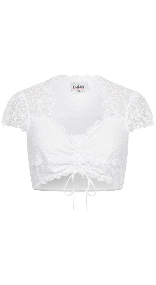 Nübler Dirndlbluse "Dirndlbluse kurzarm Lisa" günstig online kaufen
