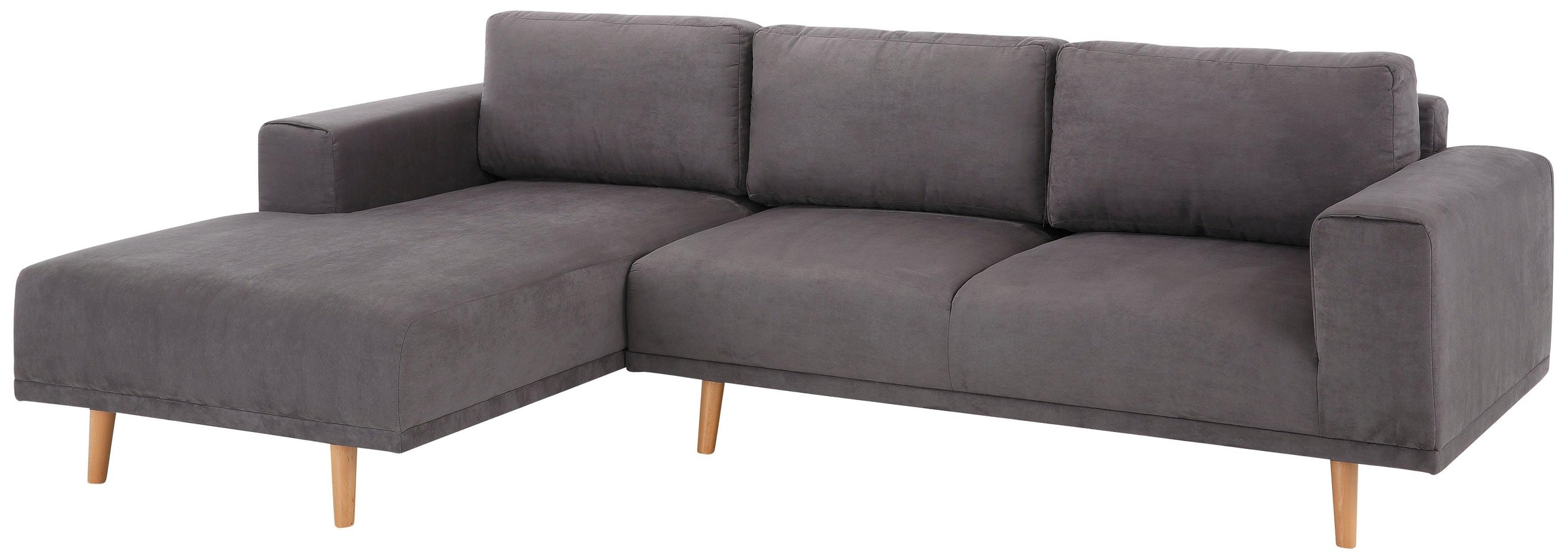 Home affaire Ecksofa »Lasse L-Form«, im scandinavischen Stil mit Holzfüßen