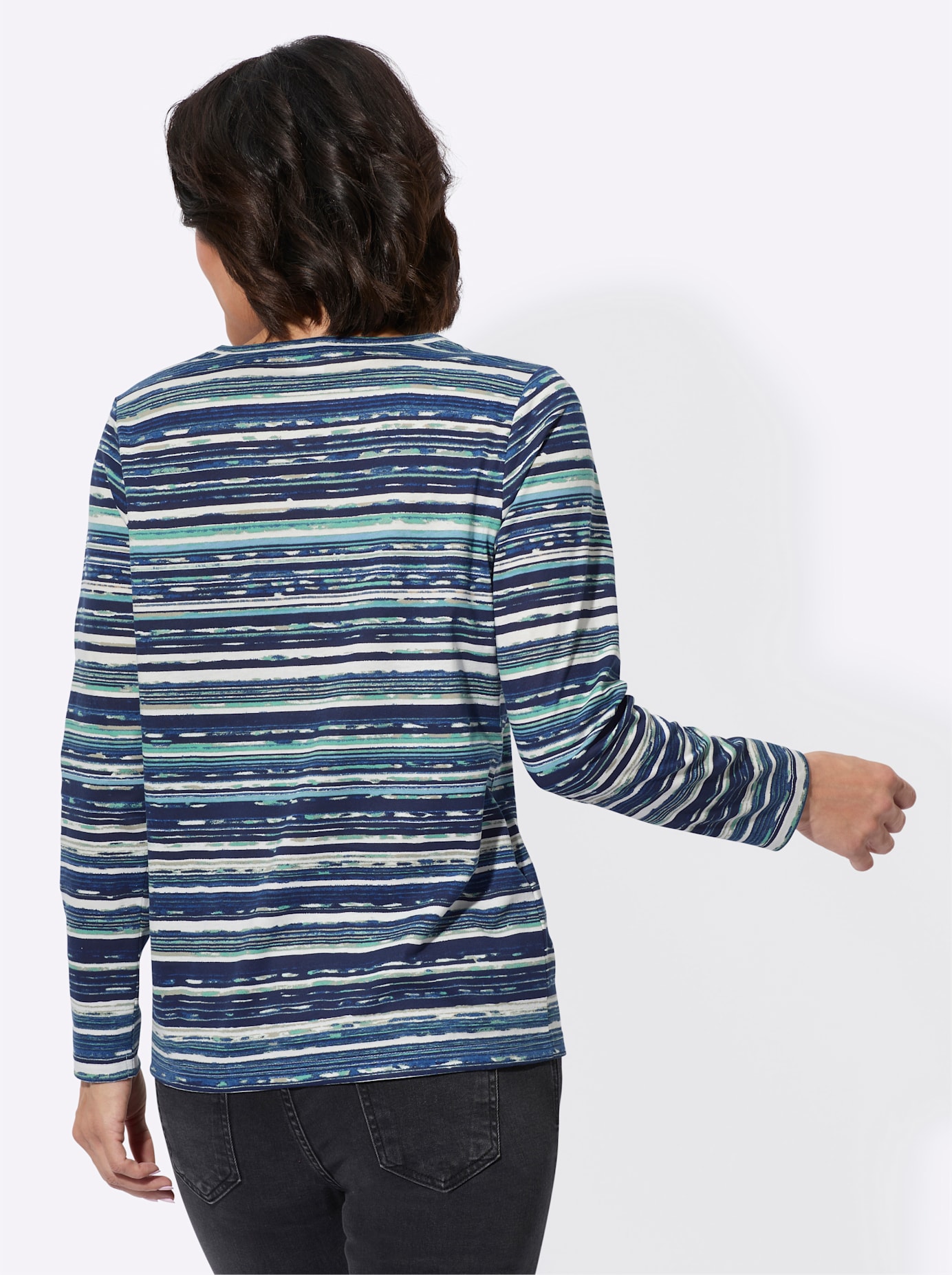 Thumbnail - Casual Looks Langarmshirt "Langarm-Shirt" 1 Stk. tlg.