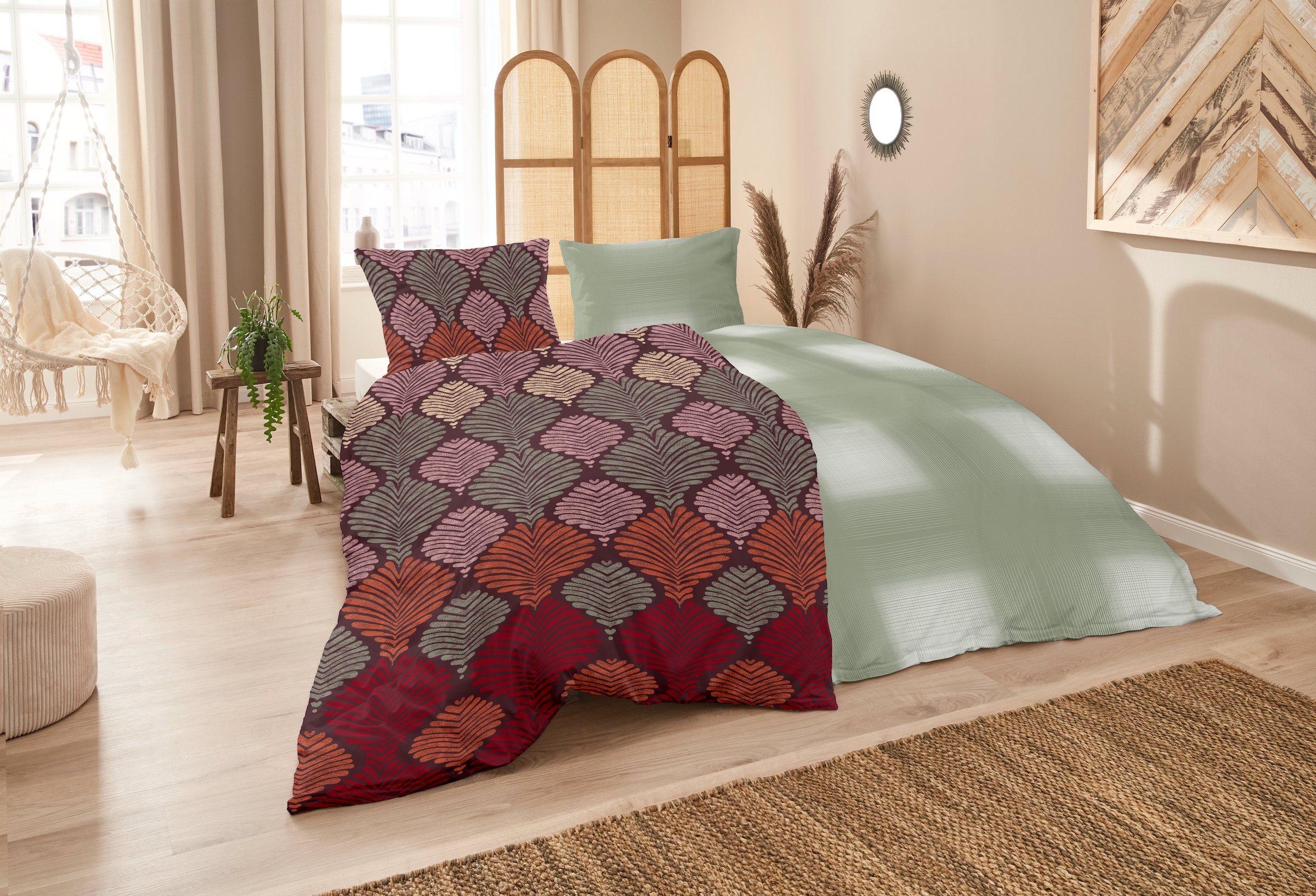 Primera Bettwäsche »Edelflanell-Bettwäsche Marakesh« 2 Stk. tlg. mit orientalischem Flair