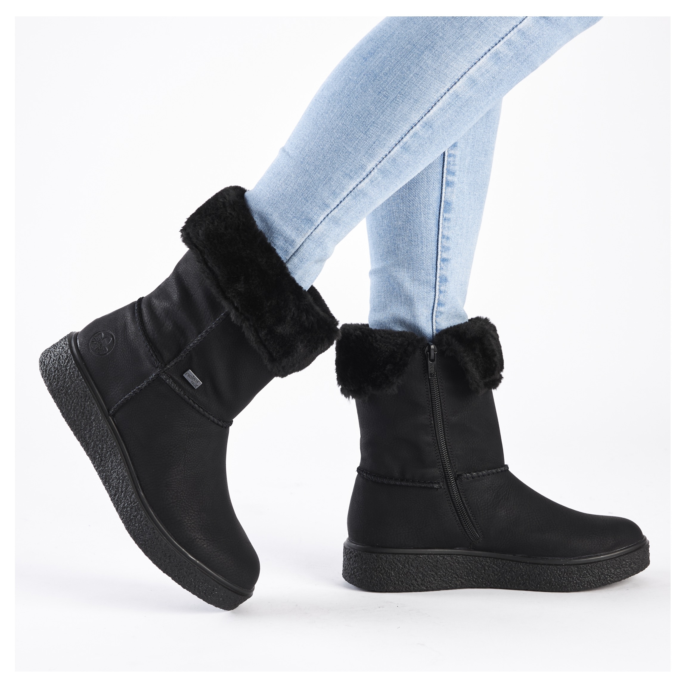 Rieker Winterboots, Stiefelette, Plateausohle, mit wasserabweisender riekerTEX-Membran