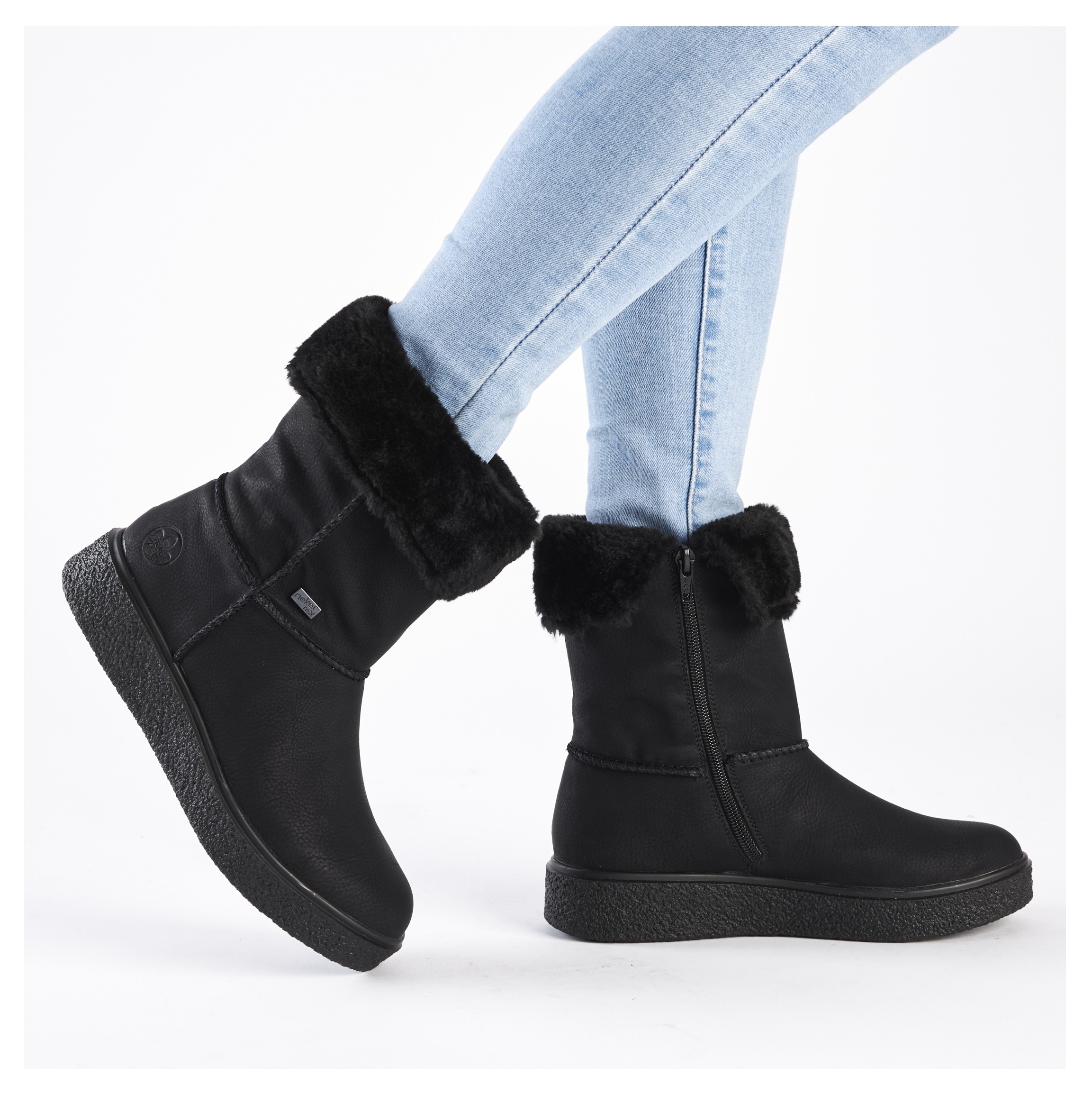 Rieker Winterboots, Stiefelette, Plateausohle, mit wasserabweisender rieker günstig online kaufen