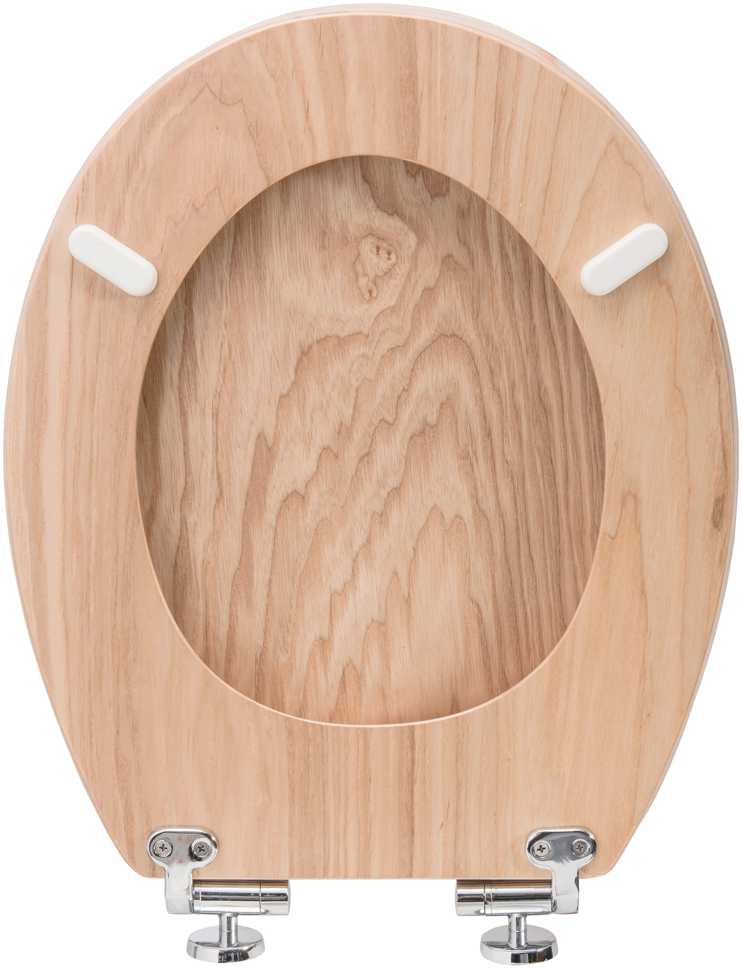CORNAT WC-Sitz »Hochwertiges Echtholz - Eiche - Komfortables Sitzgefühl«, Absenkautomatik - Edle Holz-Optik passt in jedes Badezimmer