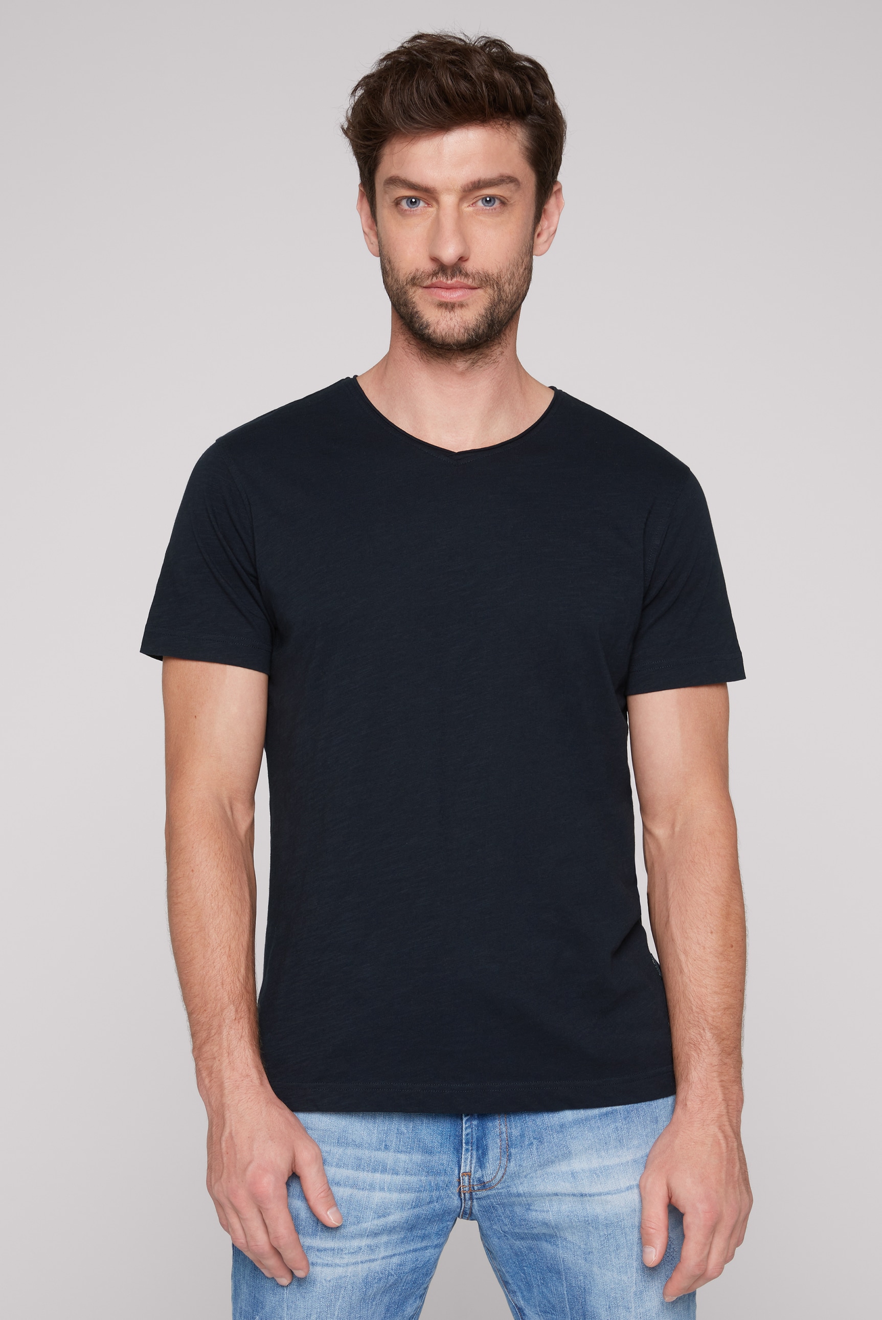 CAMP DAVID V-Shirt, aus Baumwolle