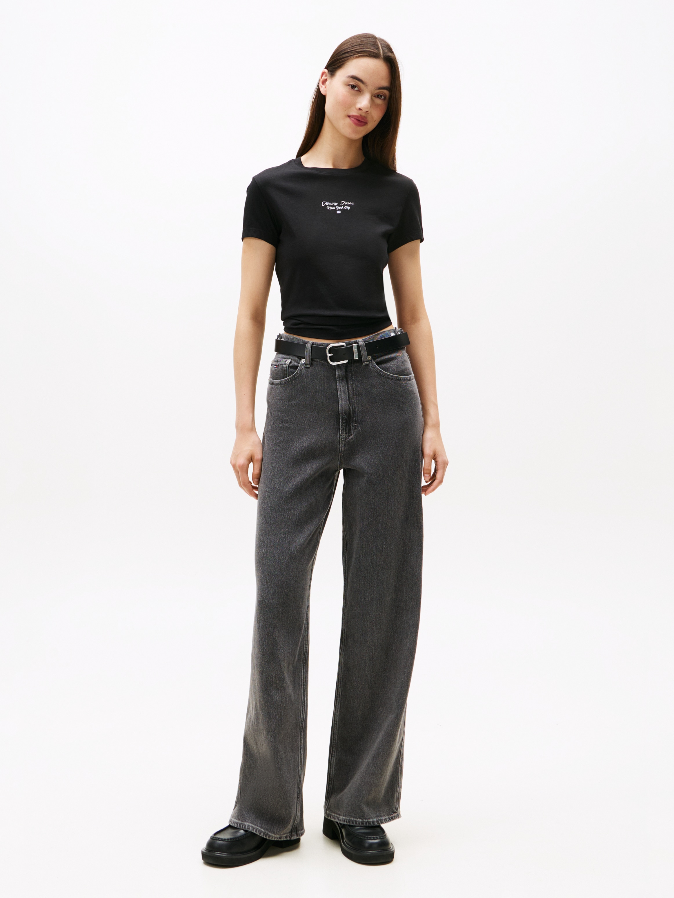 Tommy Jeans Kurzarmshirt »TJW SLIM ESS LOGO 1 TEE EXT«