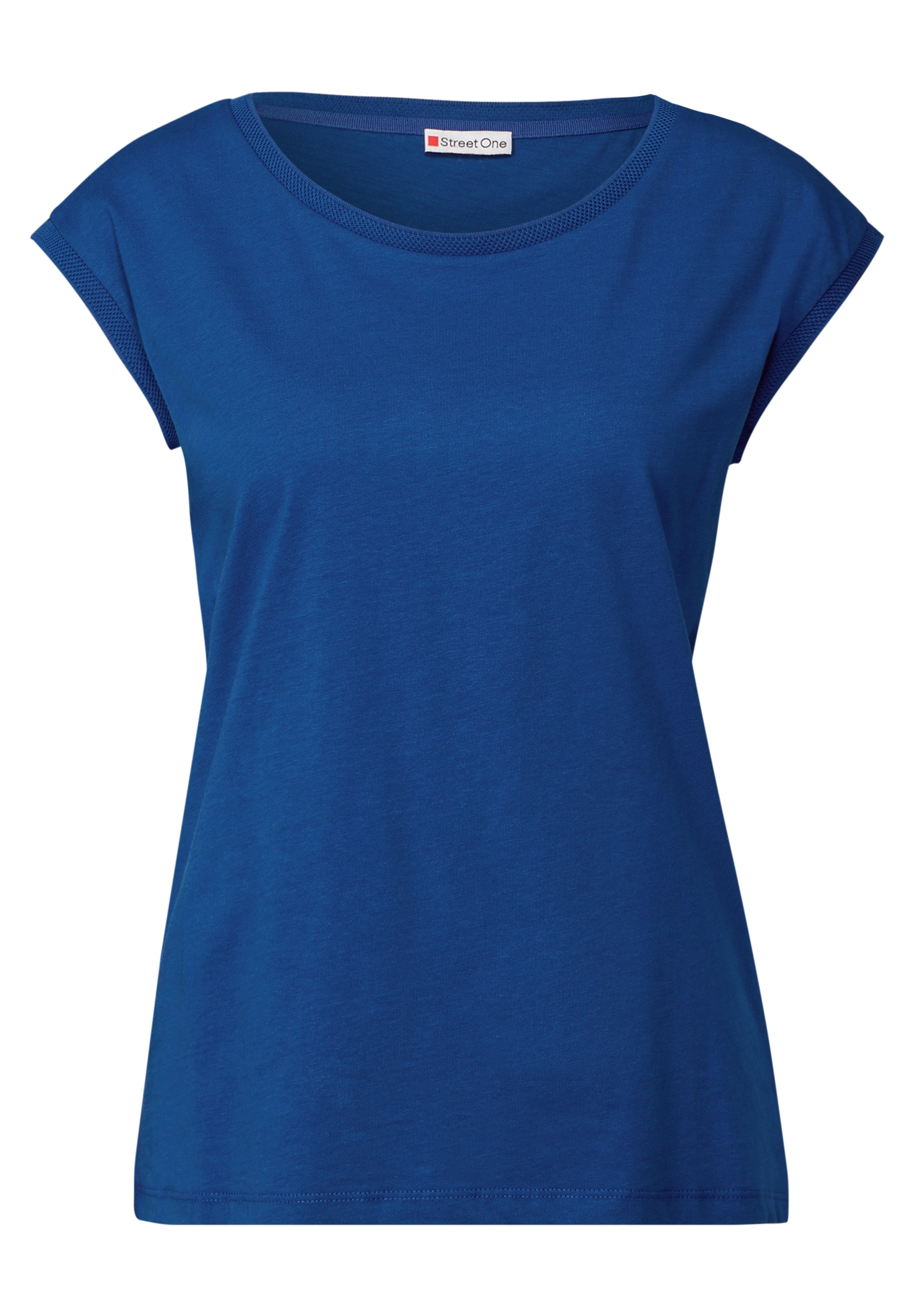 STREET ONE T-Shirt, aus reiner Baumwolle