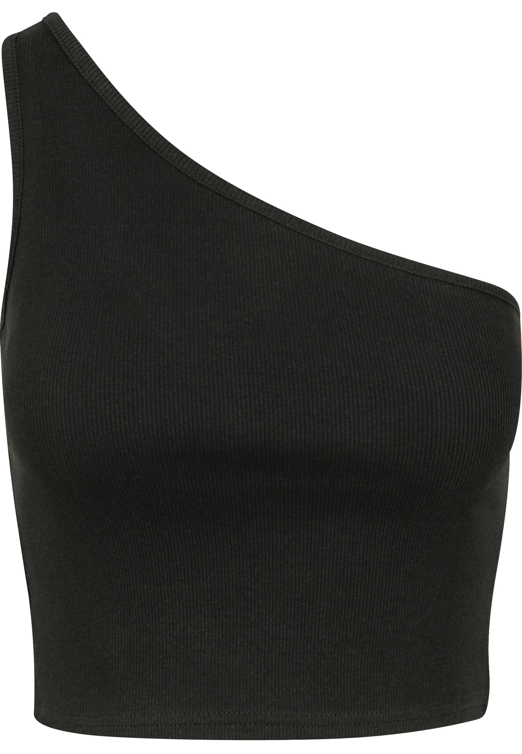 URBAN CLASSICS Tanktop "Urban Classics Damen Ladies Cropped Asymmetric Top" günstig online kaufen