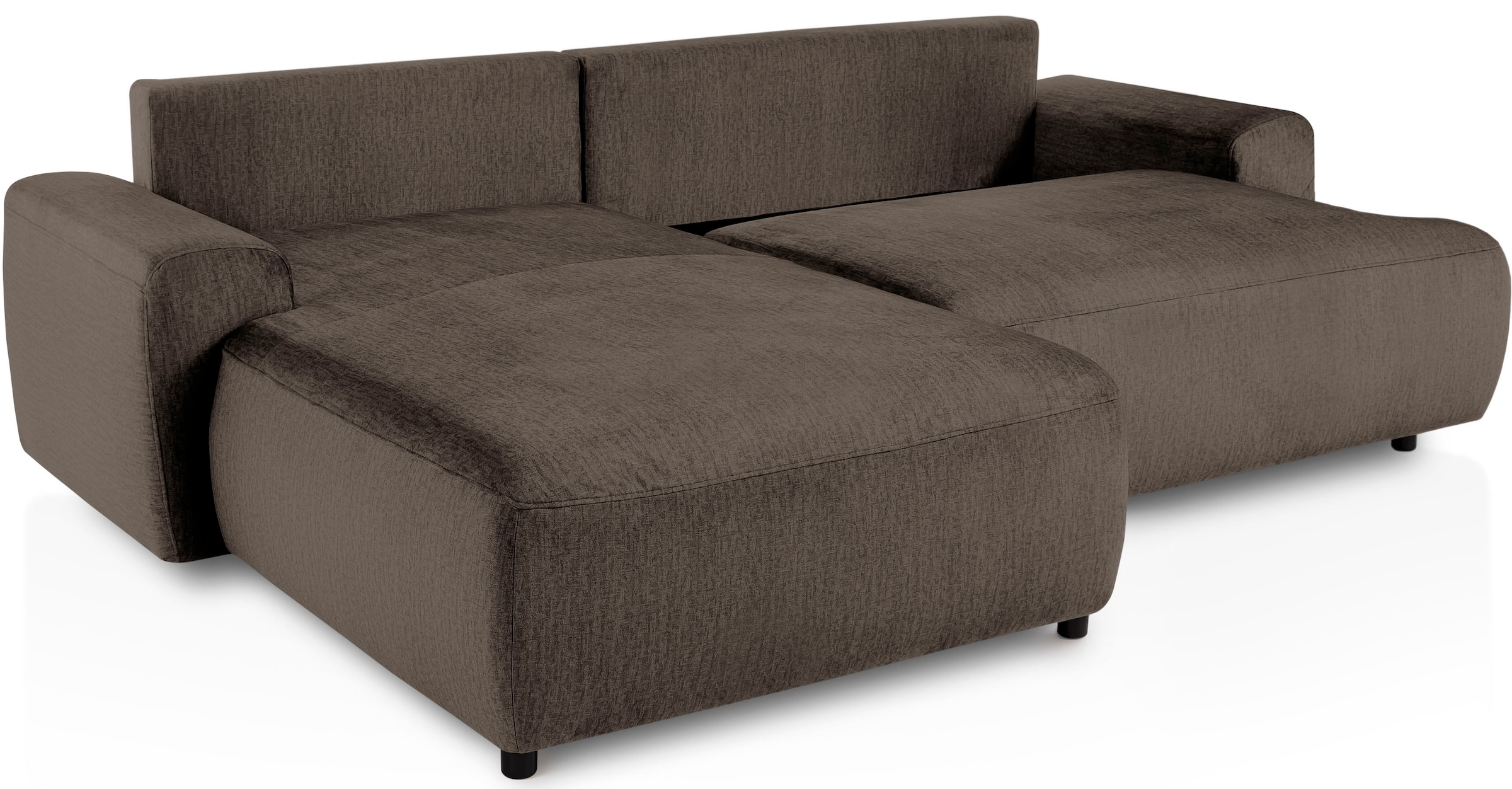 exxpo - sofa fashion Ecksofa »Game, L-Form«, inkl. Bettfunktion, Bettkasten, Zier- und Rückenkissen