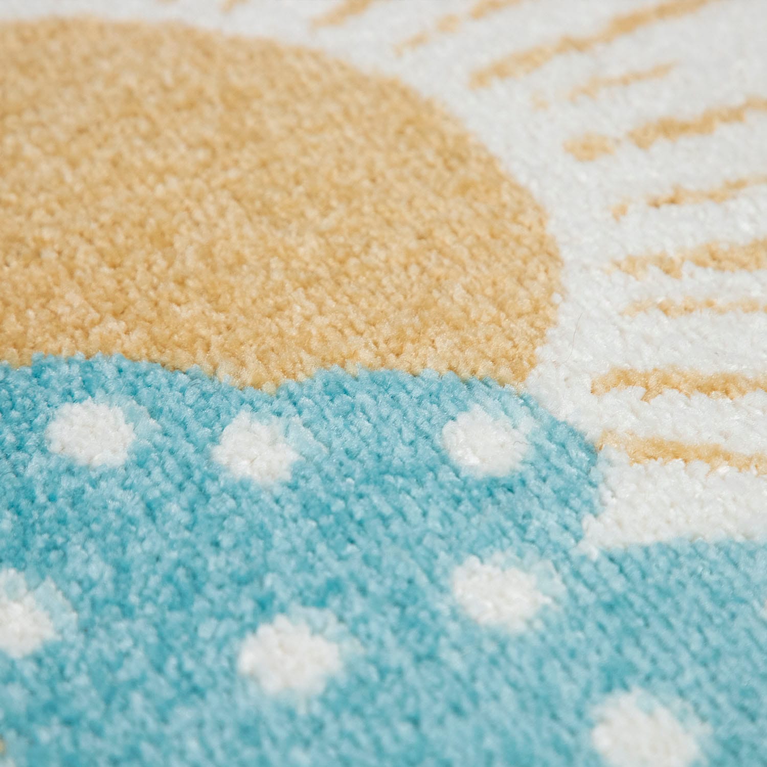 Paco Home Kinderteppich »Nino 882«, rechteckig, 13 mm Höhe, Spielteppich, Kurzflor, Motiv Berge & Lama, Kinderzimmer