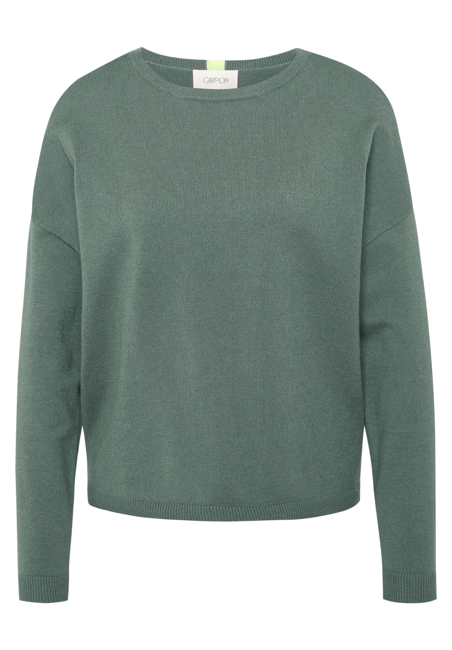 Cartoon Strickpullover "Cartoon Strickpullover mit Rundhalsausschnitt", (1 günstig online kaufen