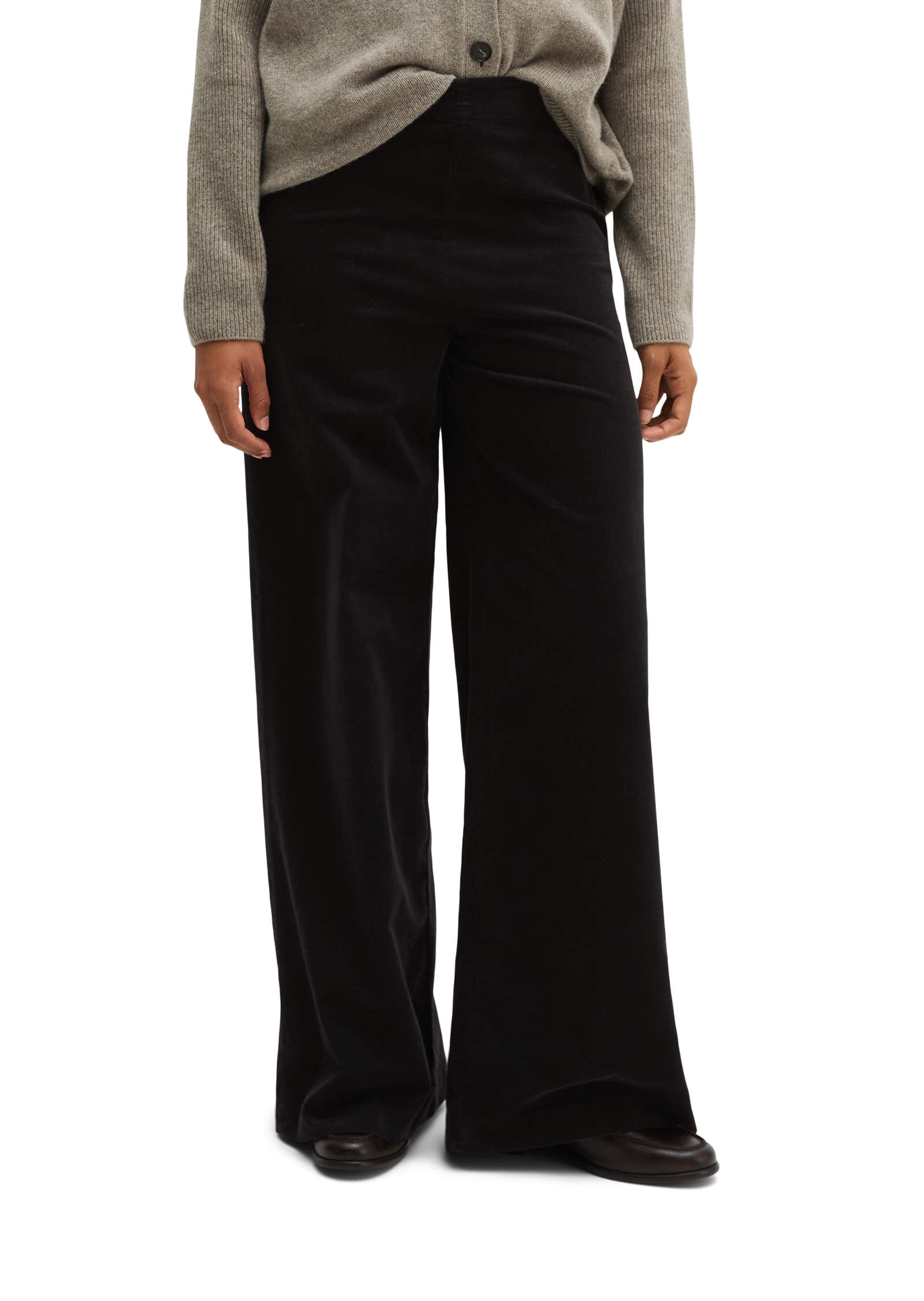Marc O'Polo Samthose  Model Margo wide aus Organic Cotton-Stretch