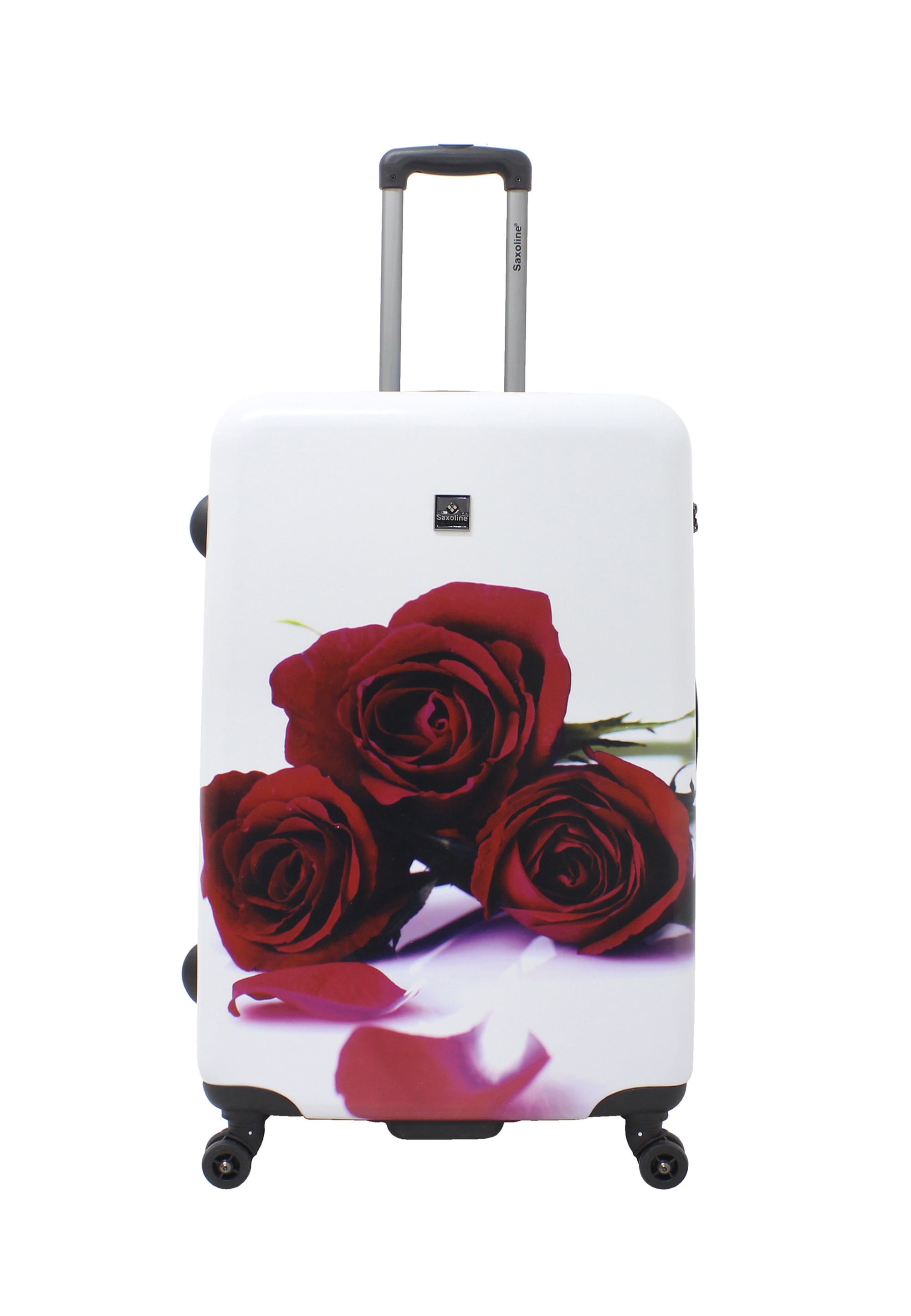 Saxoline® Koffer »Roses«, mit Doppel-Spinner-Rädern