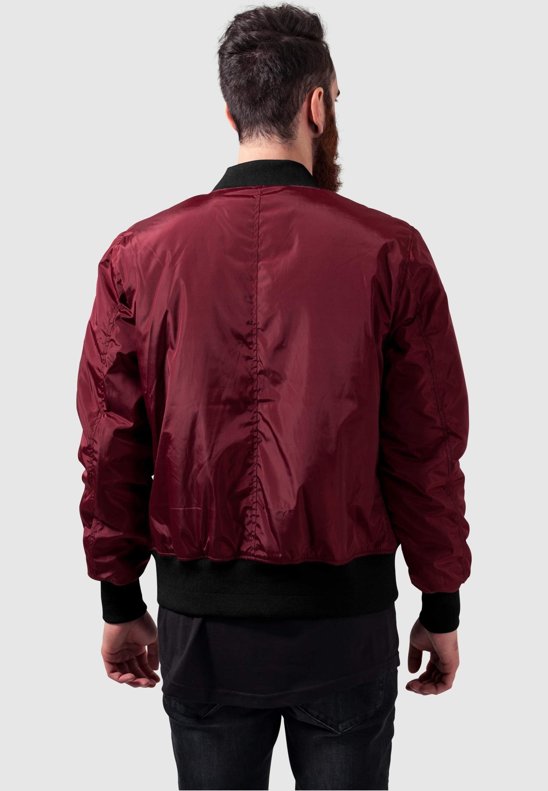 URBAN CLASSICS Allwetterjacke »Urban Classics Herren 2-Tone Bomber Jacket«, (1 St.), ohne Kapuze