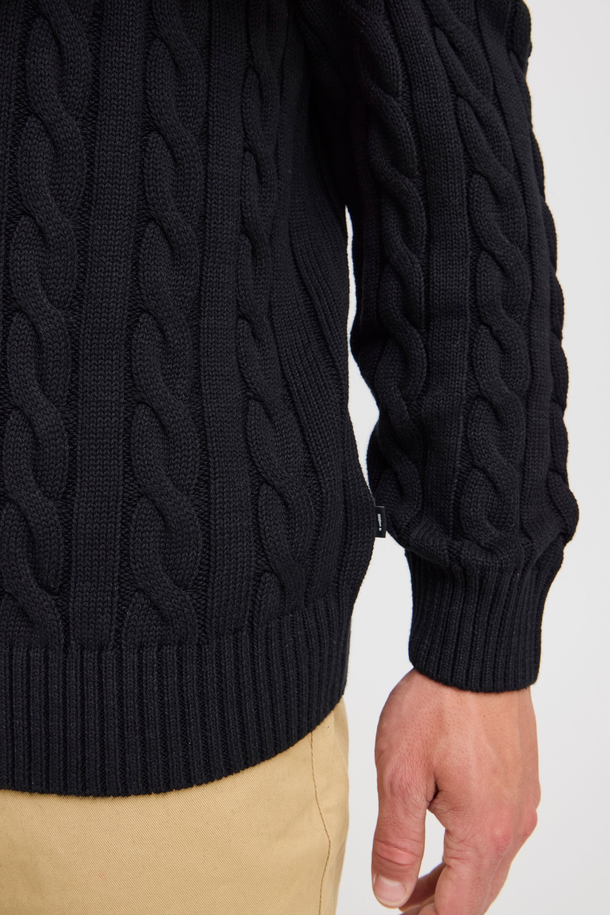 !Solid Strickfleece-Pullover »Strickpullover SDMALCOLM«
