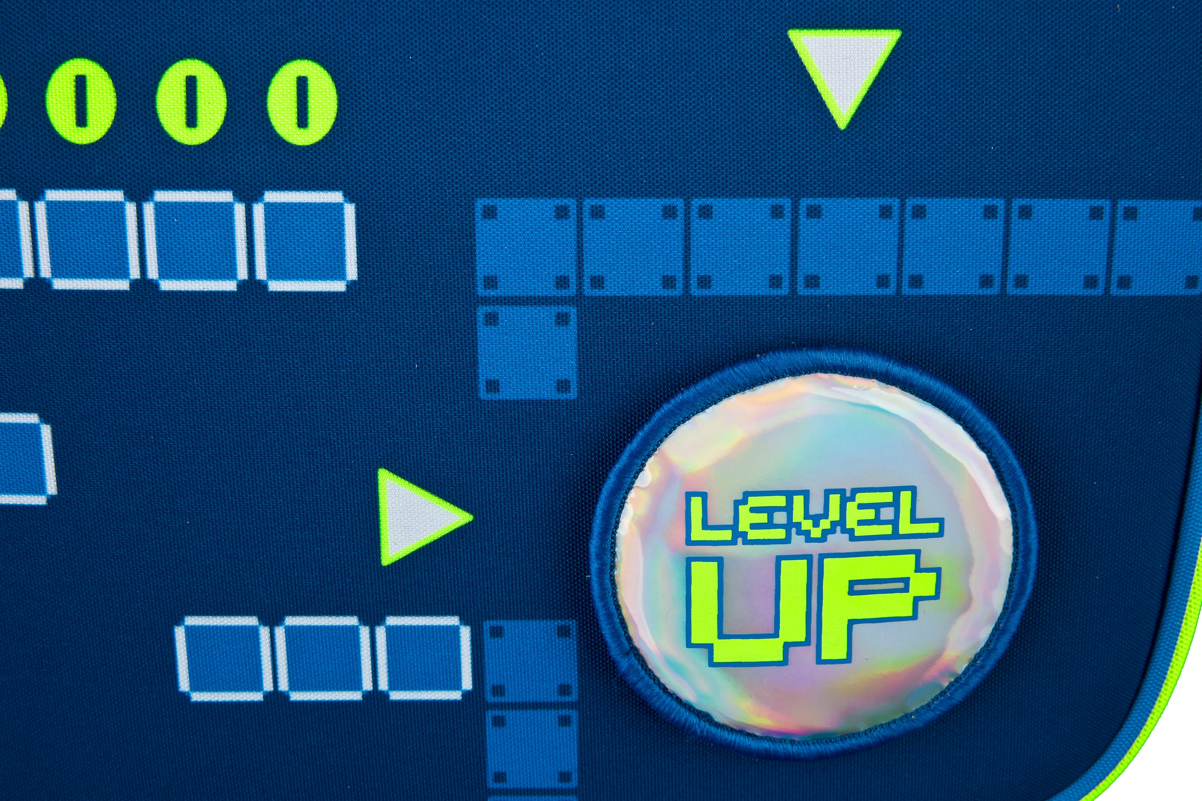 Scooli Schulranzen »EasyFit, Boys, Level Up«, Reflektoren-Floureszierende Flächen, Glow Edition