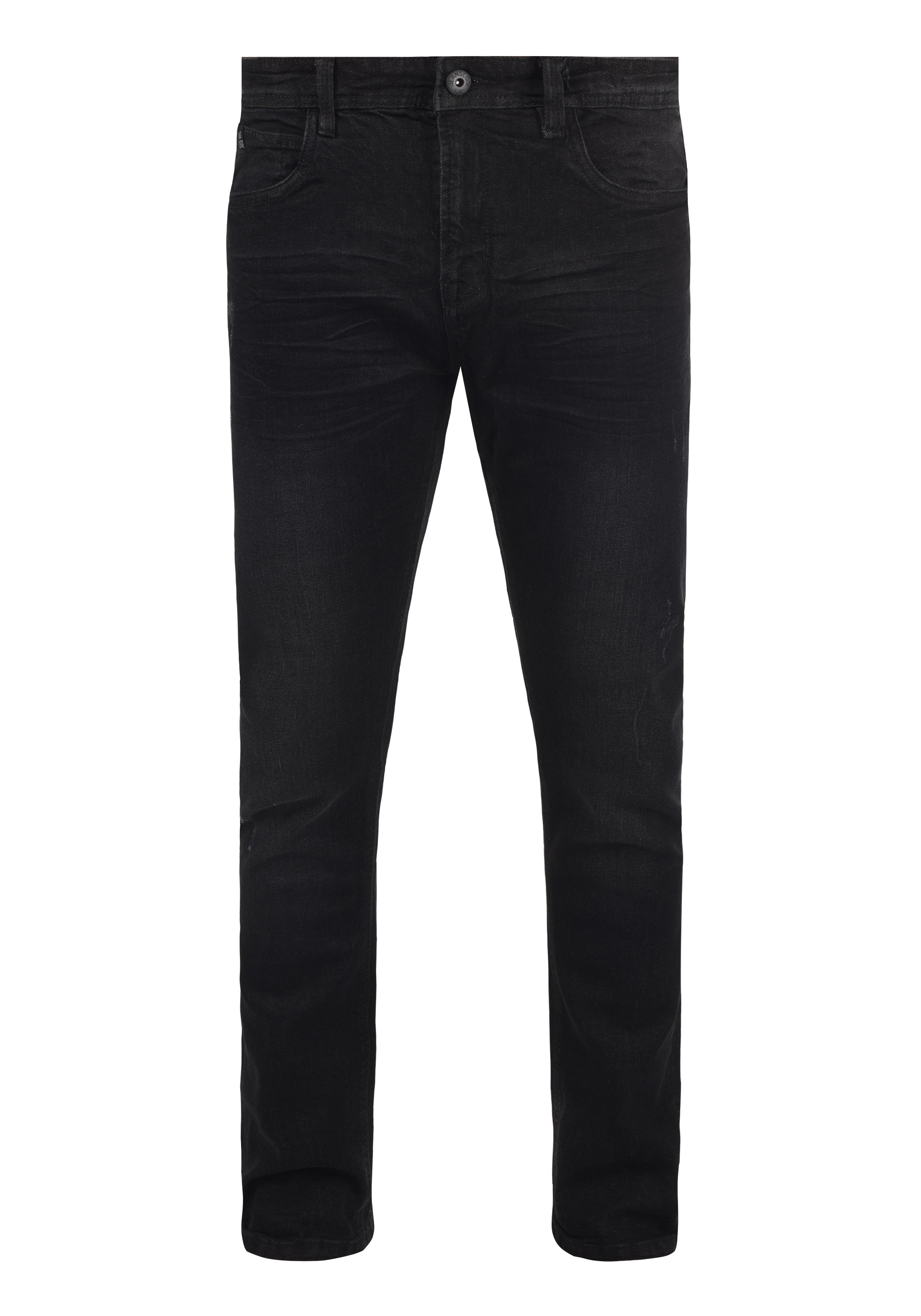 Indicode 5-Pocket-Jeans IDAldersgate Denim Hose mit dekorativen Knitterfalt günstig online kaufen