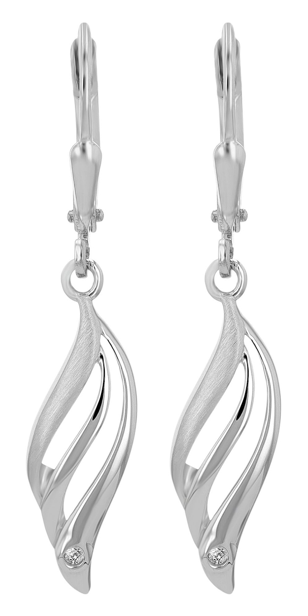 Adelia´s Paar Ohrhänger »Damen Ohrringe – Ohrhänger aus 925 Silber« Perfekt als Geschenk zum Weihnachten