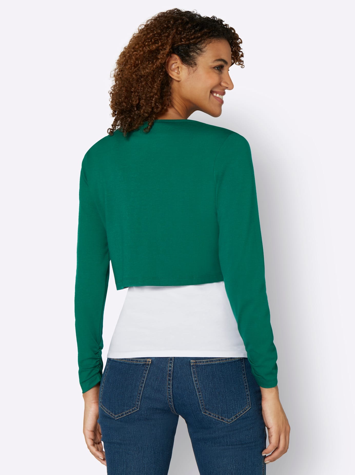 Thumbnail - Casual Looks Shirtjacke "Shirtbolero" 1 Stk.