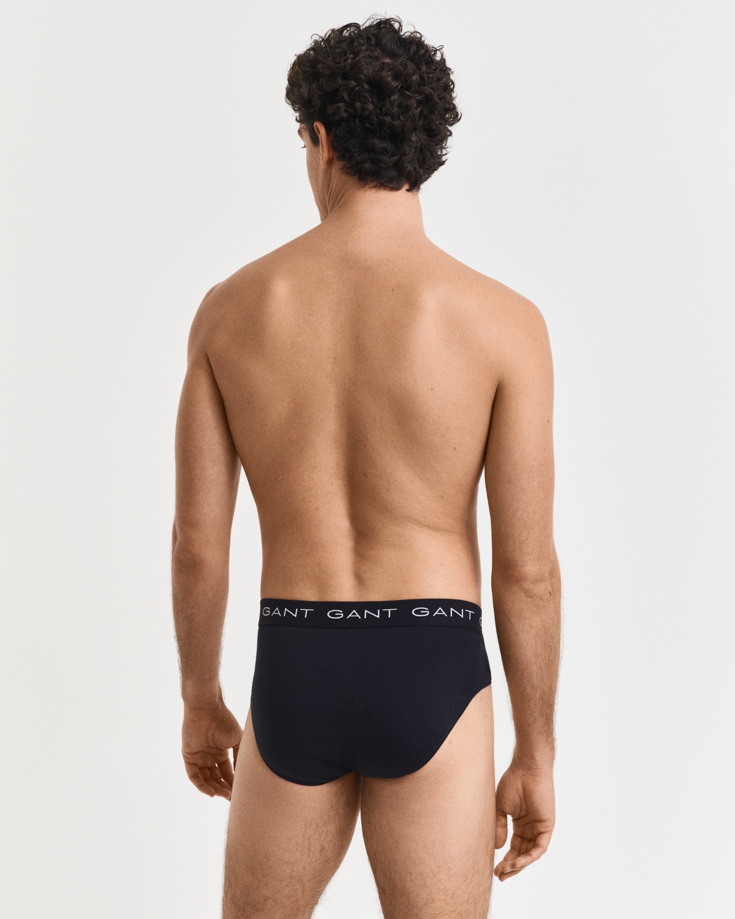 Gant Slip »BRIEF 3-PACK«, Gestrickter Jacquard-Bund