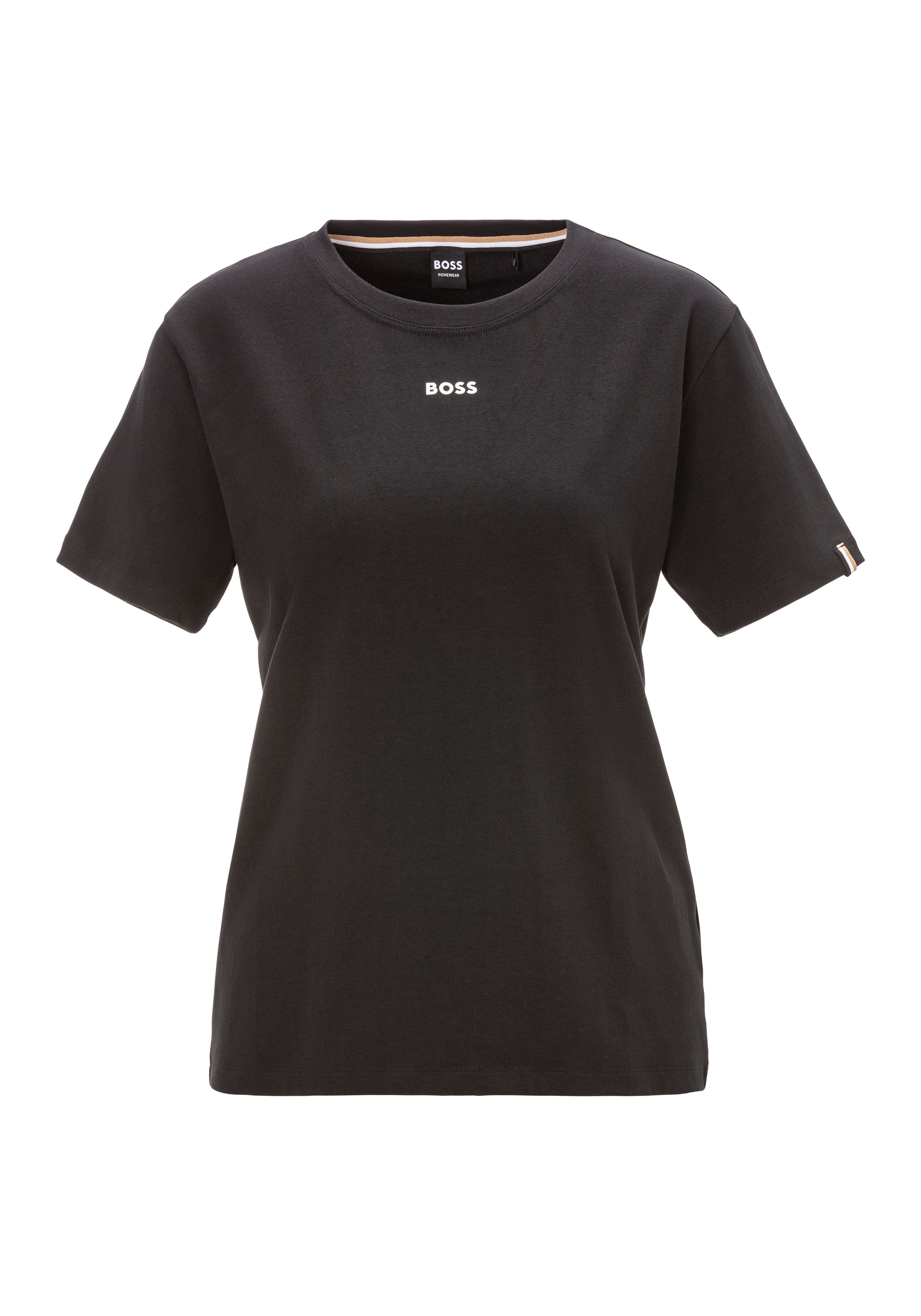 BOSS T-Shirt »CI_T-Shirt«, mit BOSS Logo-Schriftzug & Label