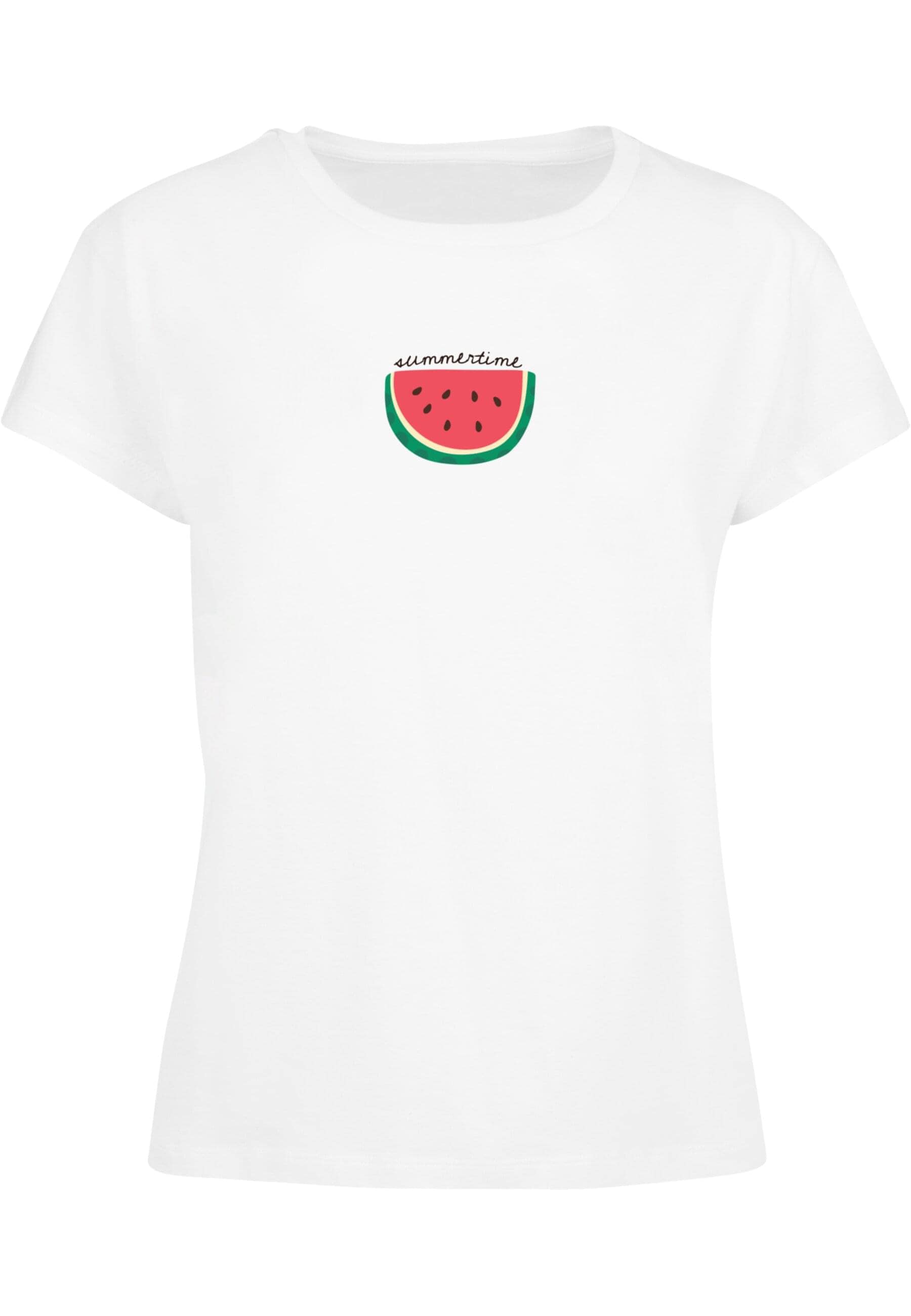 Merchcode T-Shirt "Merchcode Damen Ladies Summer - Summertime Box Tee", 1 S günstig online kaufen