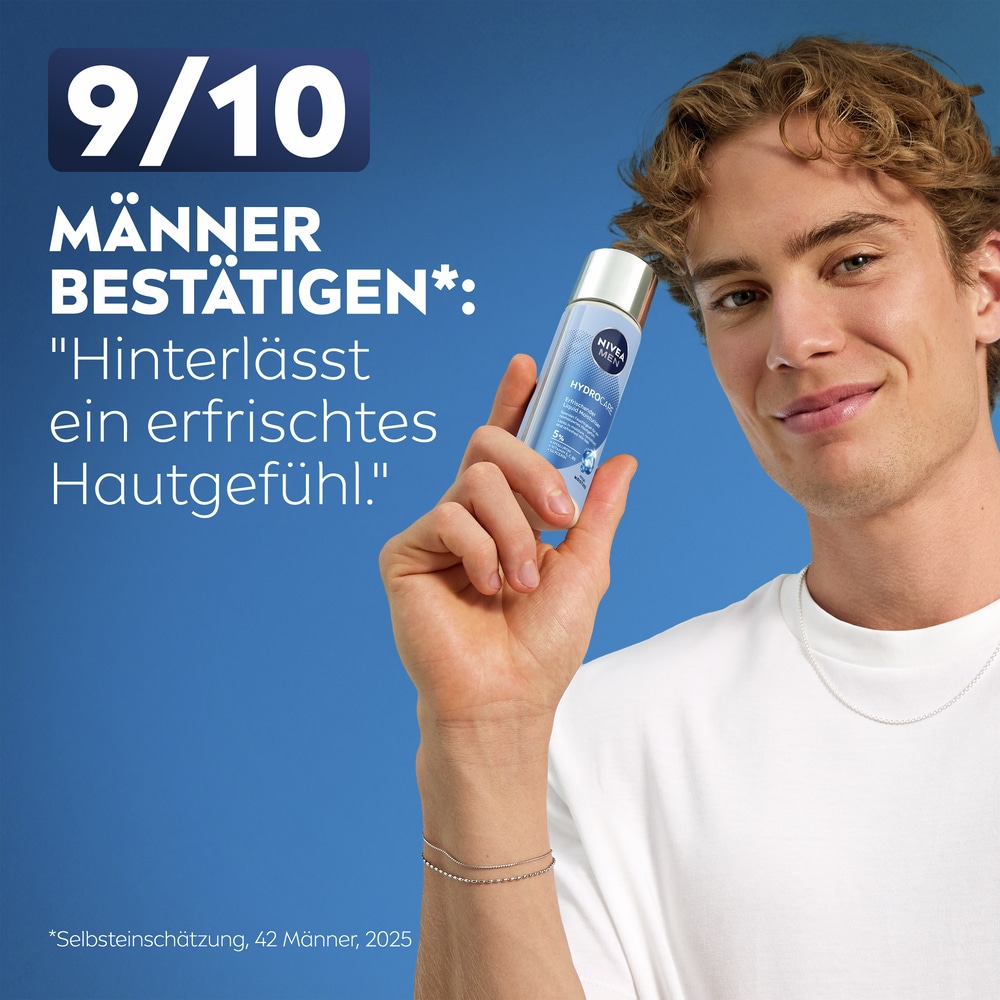 Nivea Men Feuchtigkeitsgel »NIVEA MEN HydroCare Erfrischender Liquid Moisturizer«