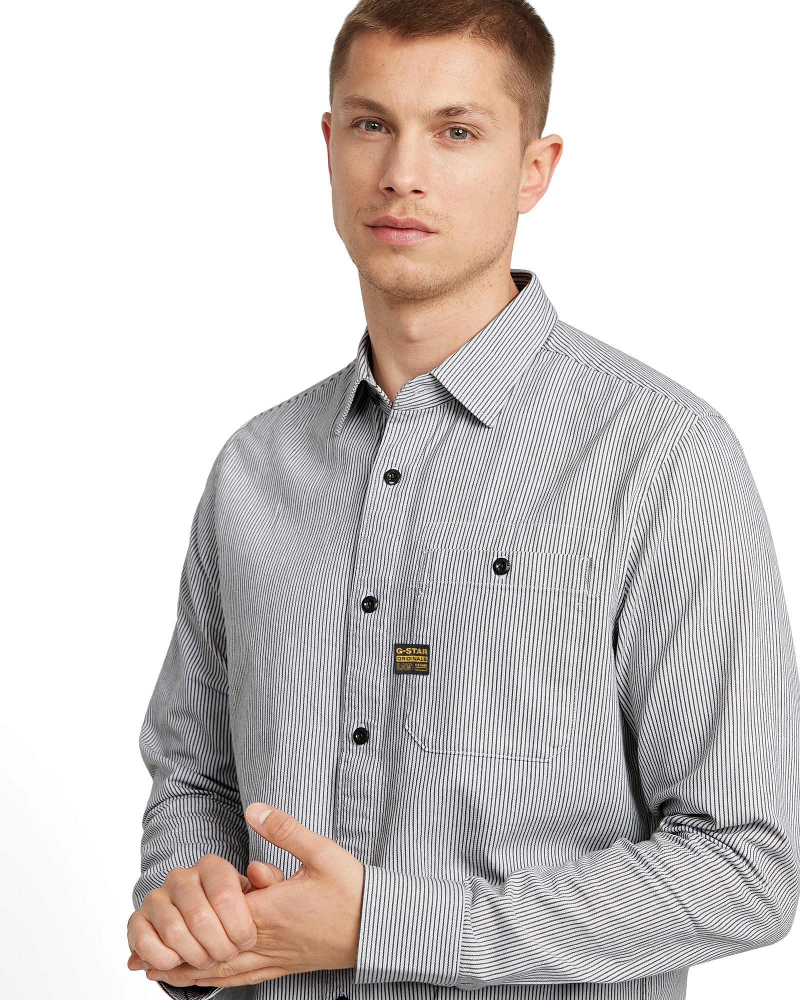 G-STAR Langarmshirt »Bristum 2.0 Slim Hemd«