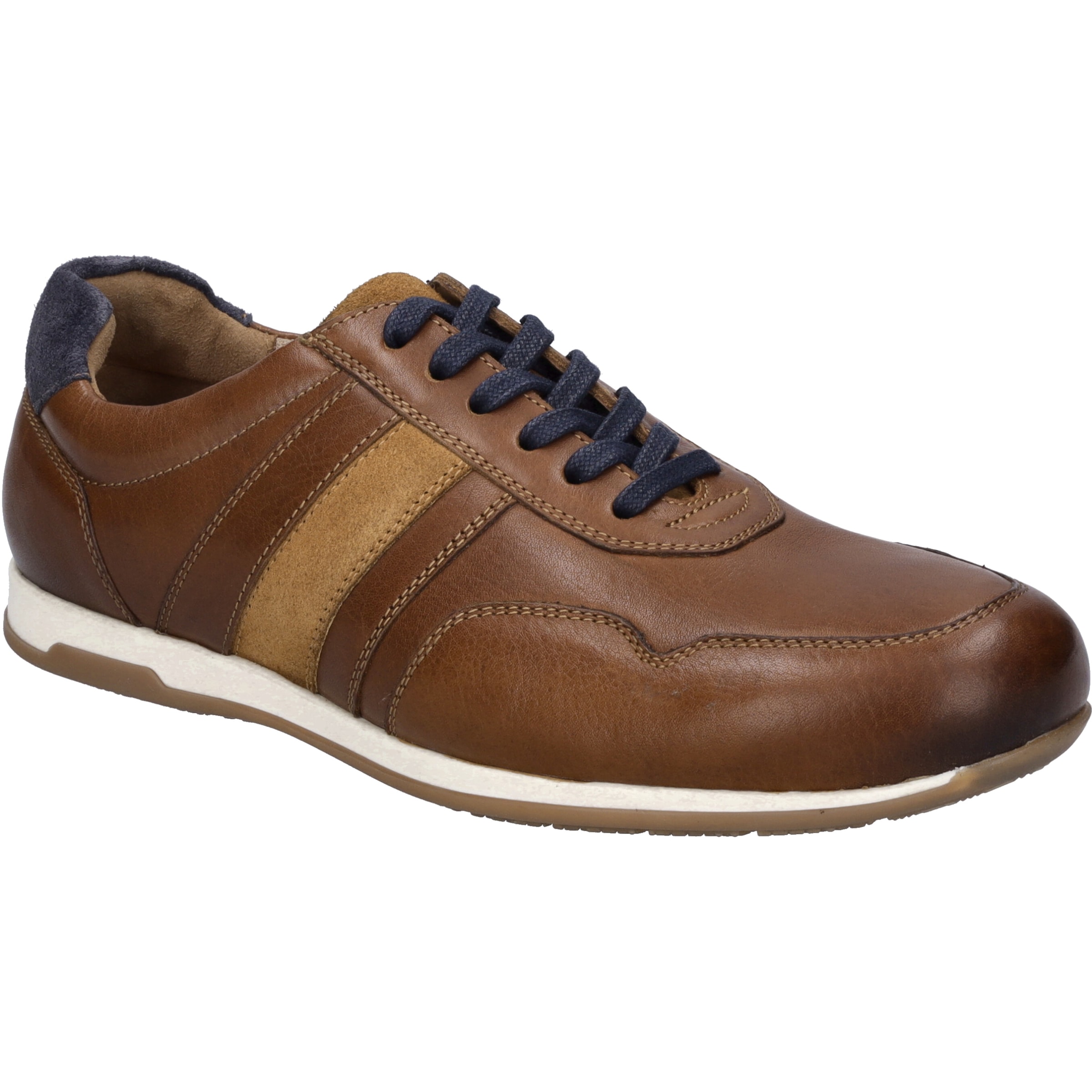 Josef Seibel Schnürschuh "Colby 02, cognac-kombi" günstig online kaufen