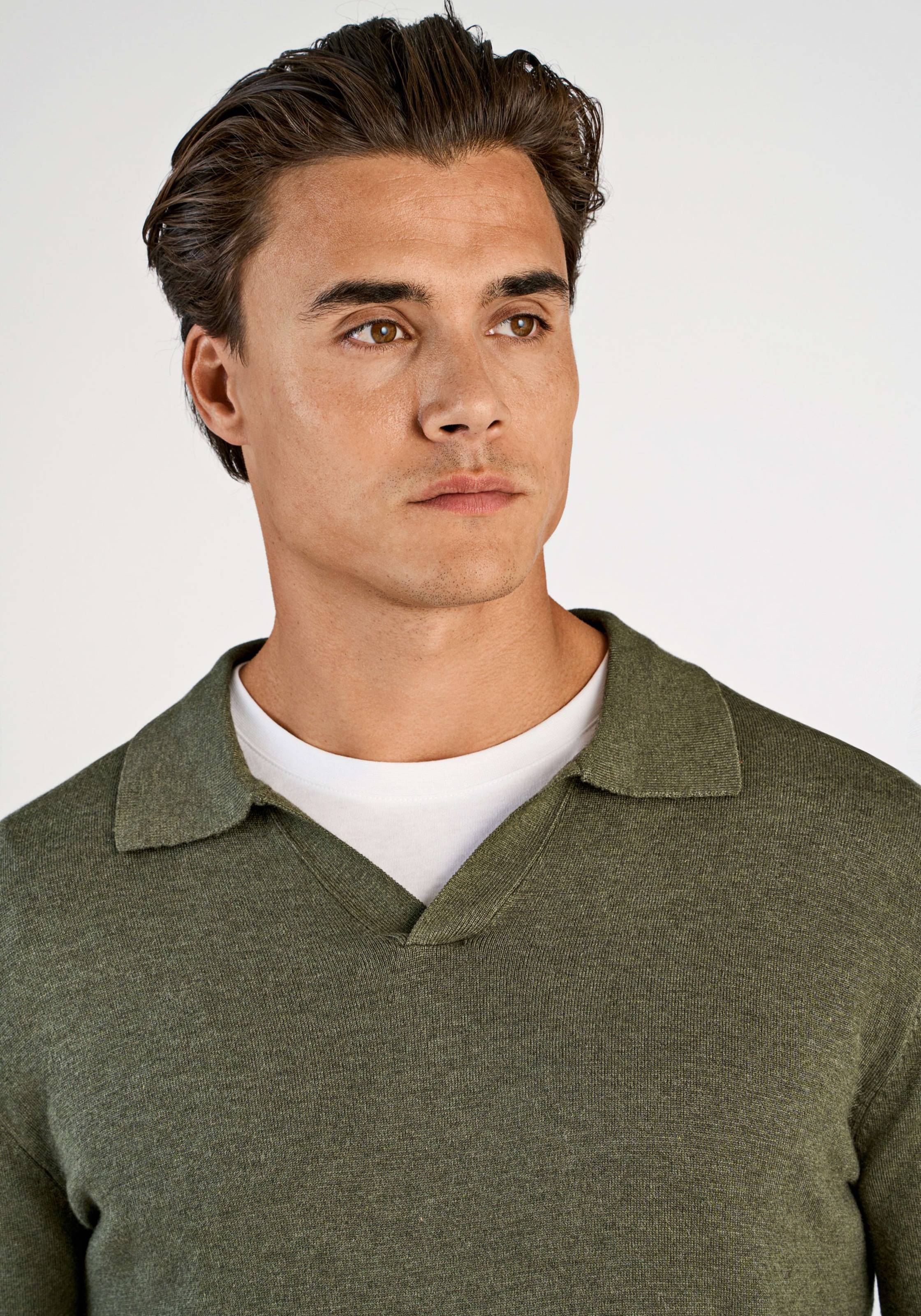 Thumbnail - LINDBERGH Strickpullover mit Polokragen und mit Viskose