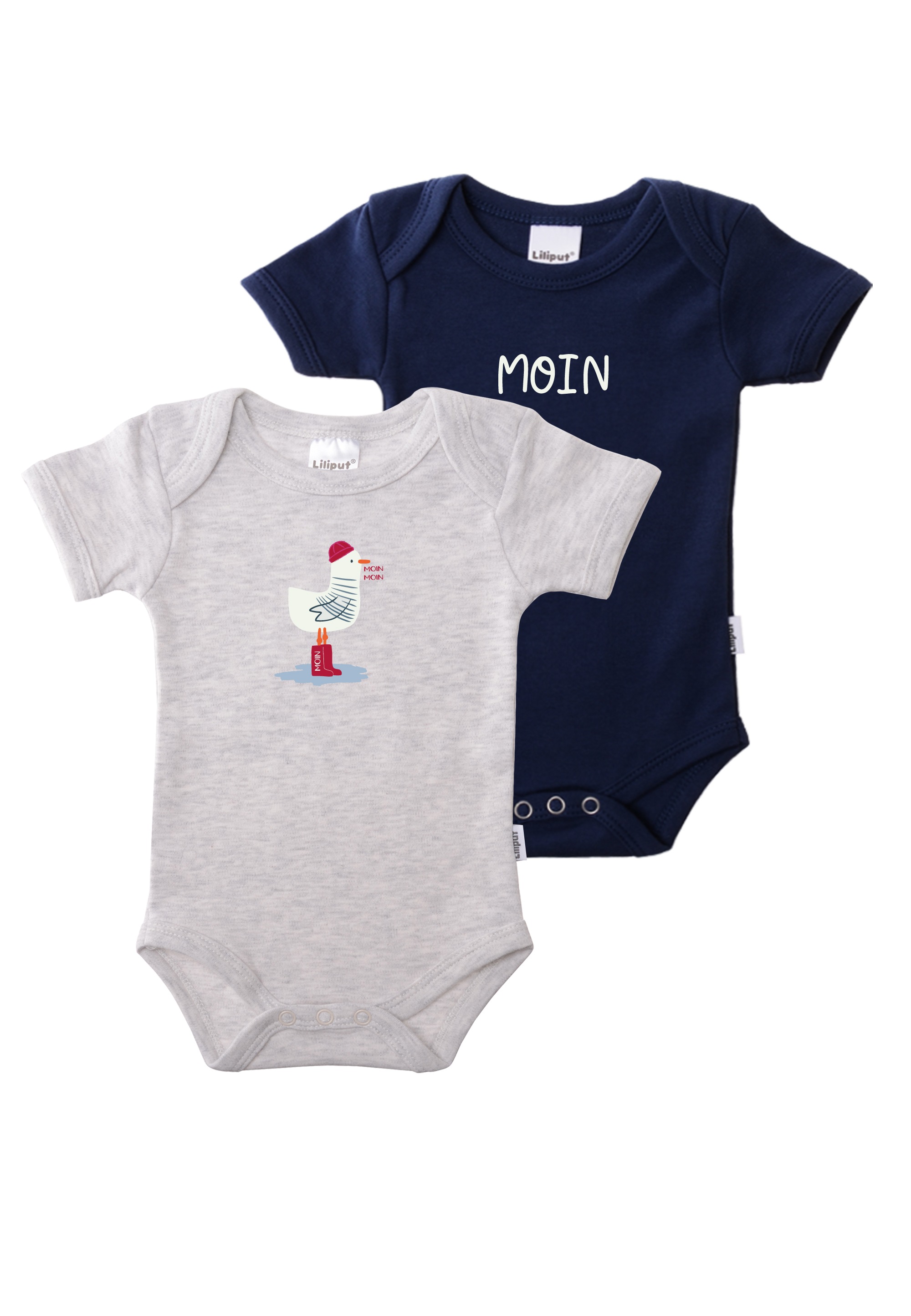 Liliput Body "MOIN" 2 Stk. im praktischen Doppelpack