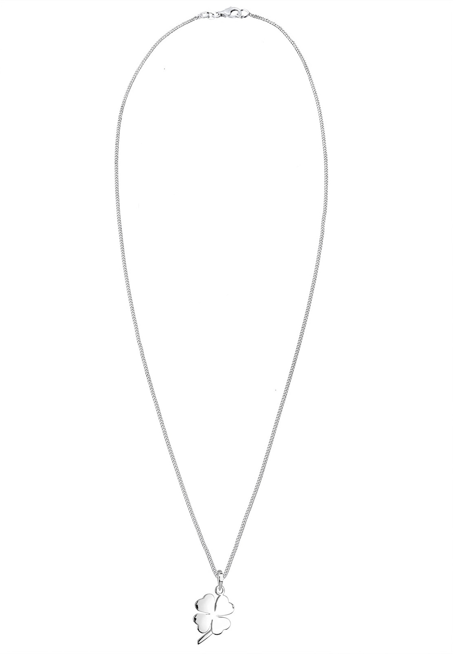 Elli Kette mit Anhänger »Halskette Kleeblatt Glücksbringer 925 Silber«