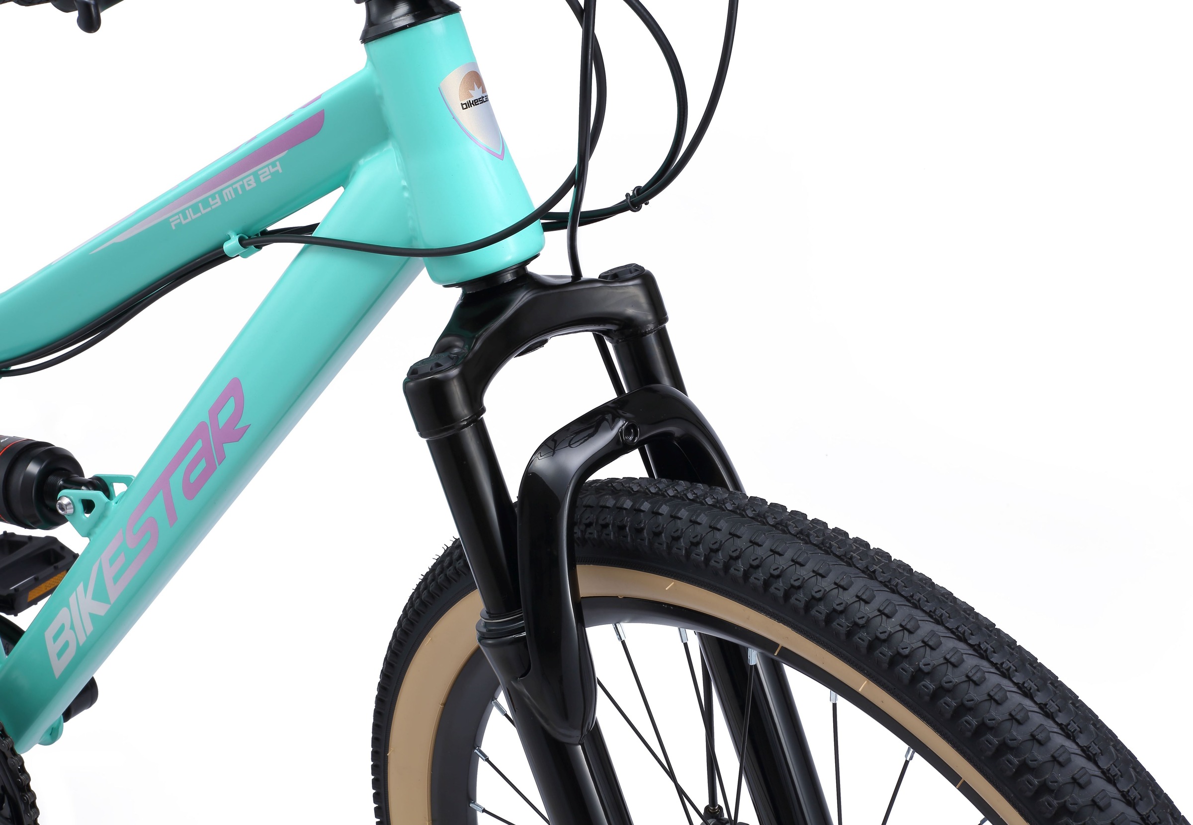 Bikestar Jugendfahrrad, 21 Gang, Shimano, RD-TY21 Schaltwerk, Kettenschaltung
