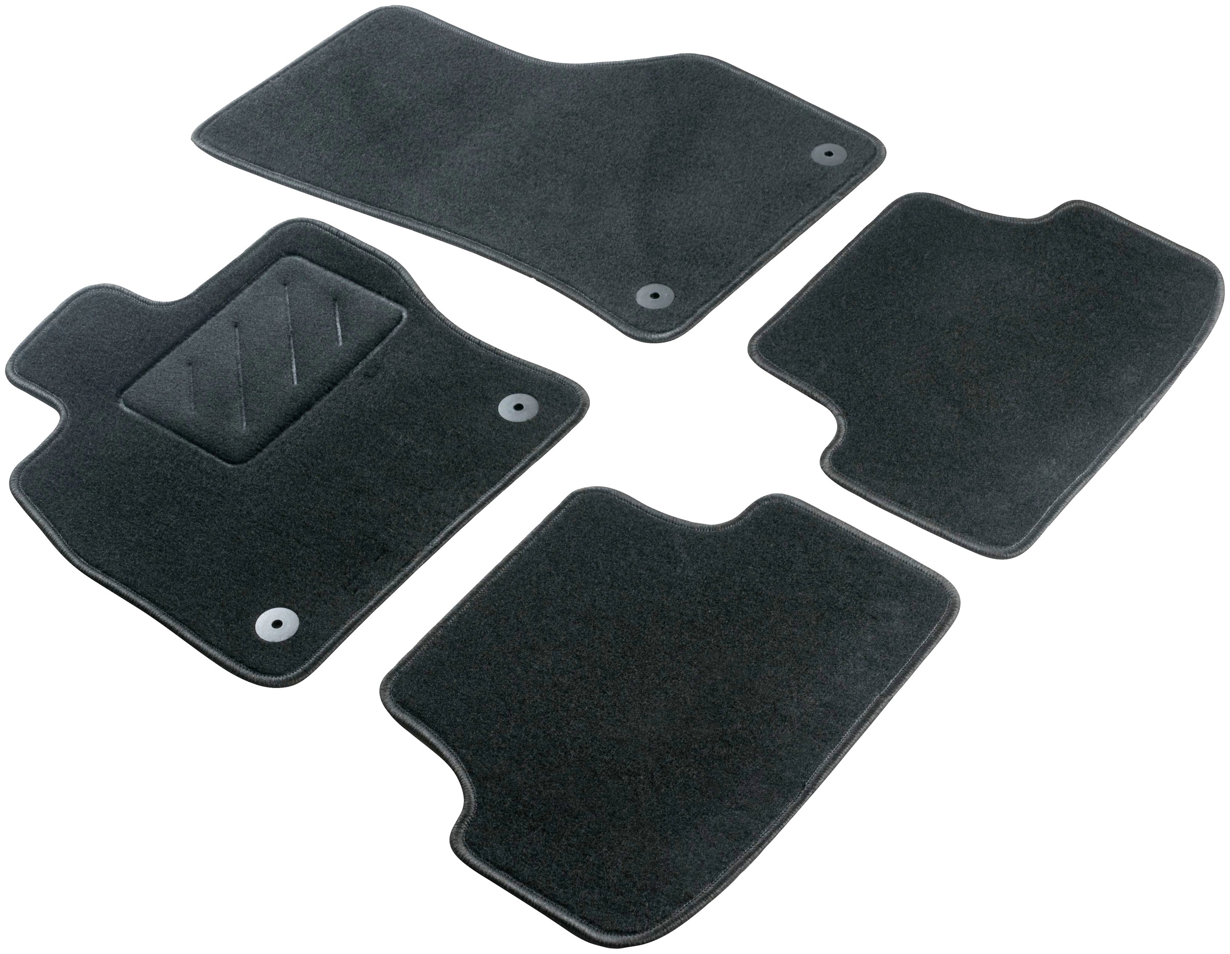 WALSER Passform-Fußmatten »Standard«, (4 St.), für Subaru XV 09/2011-Heute  kaufen | BAUR | Automatten